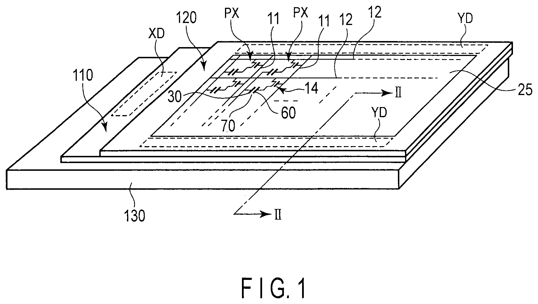 Patent US12345984 Figure 1 – Liquid crystal display apparatus
