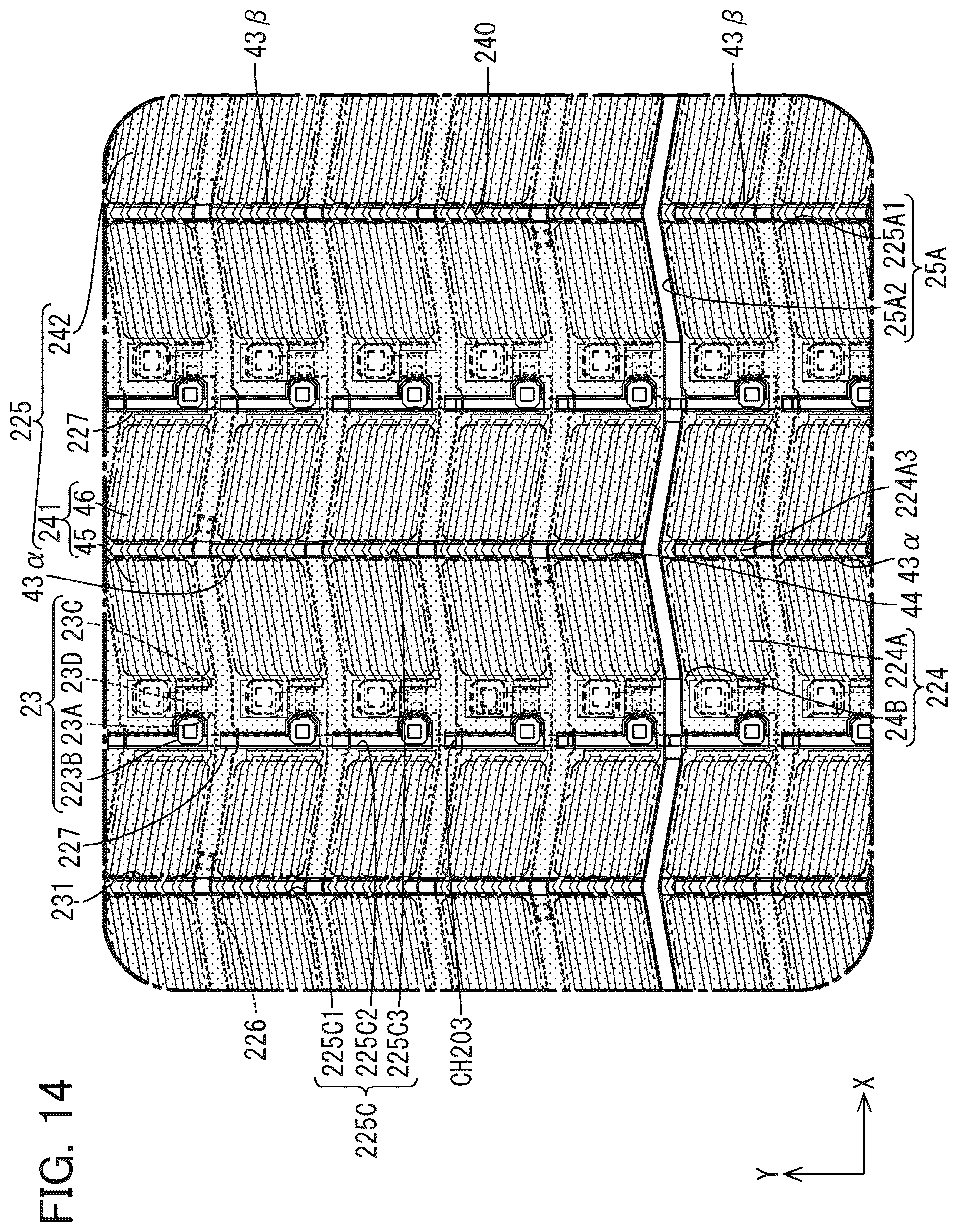 Patent US12345987 Figure 14 – Wiring substrate and display device