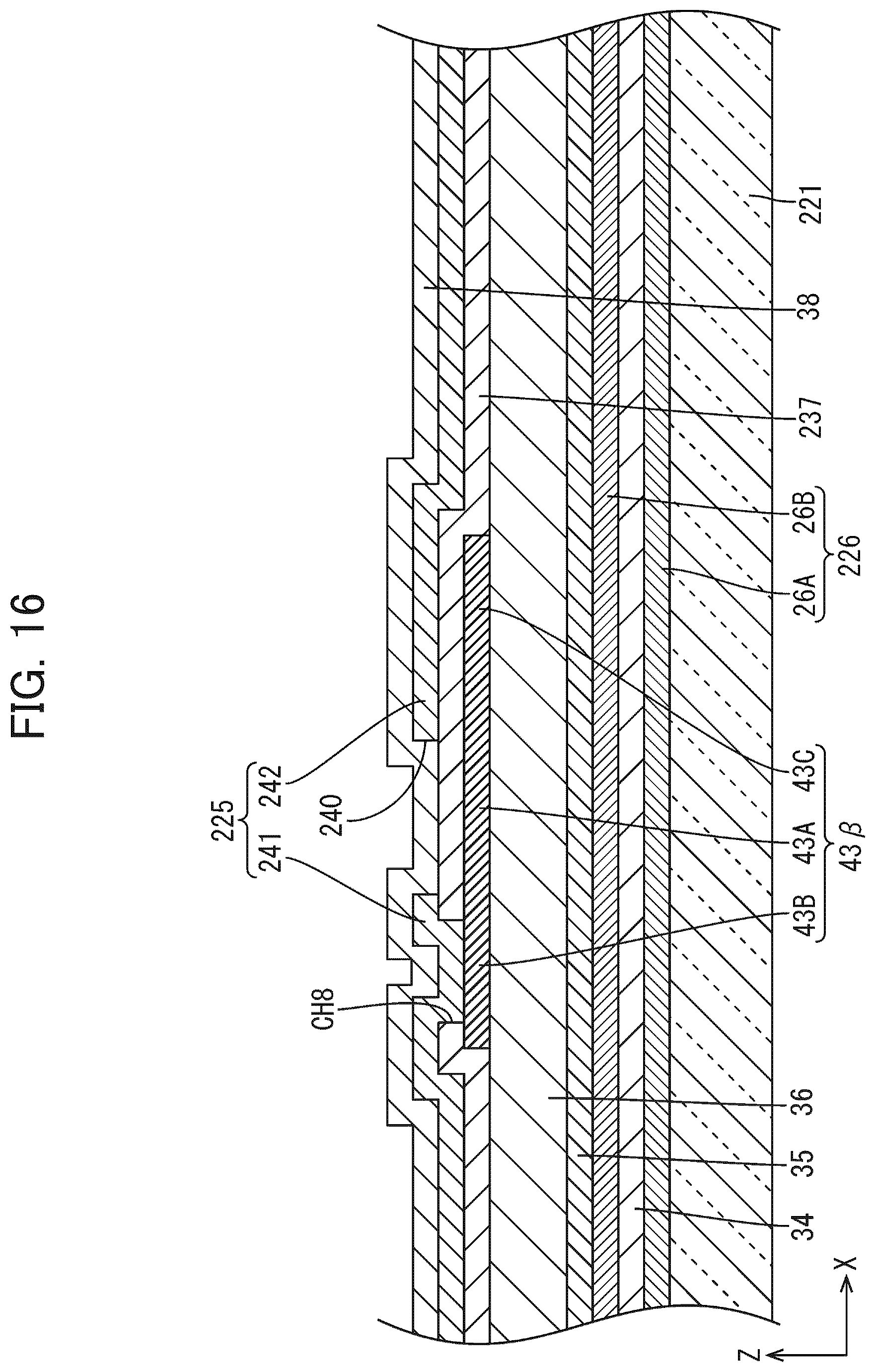 Patent US12345987 Figure 16 – Wiring substrate and display device