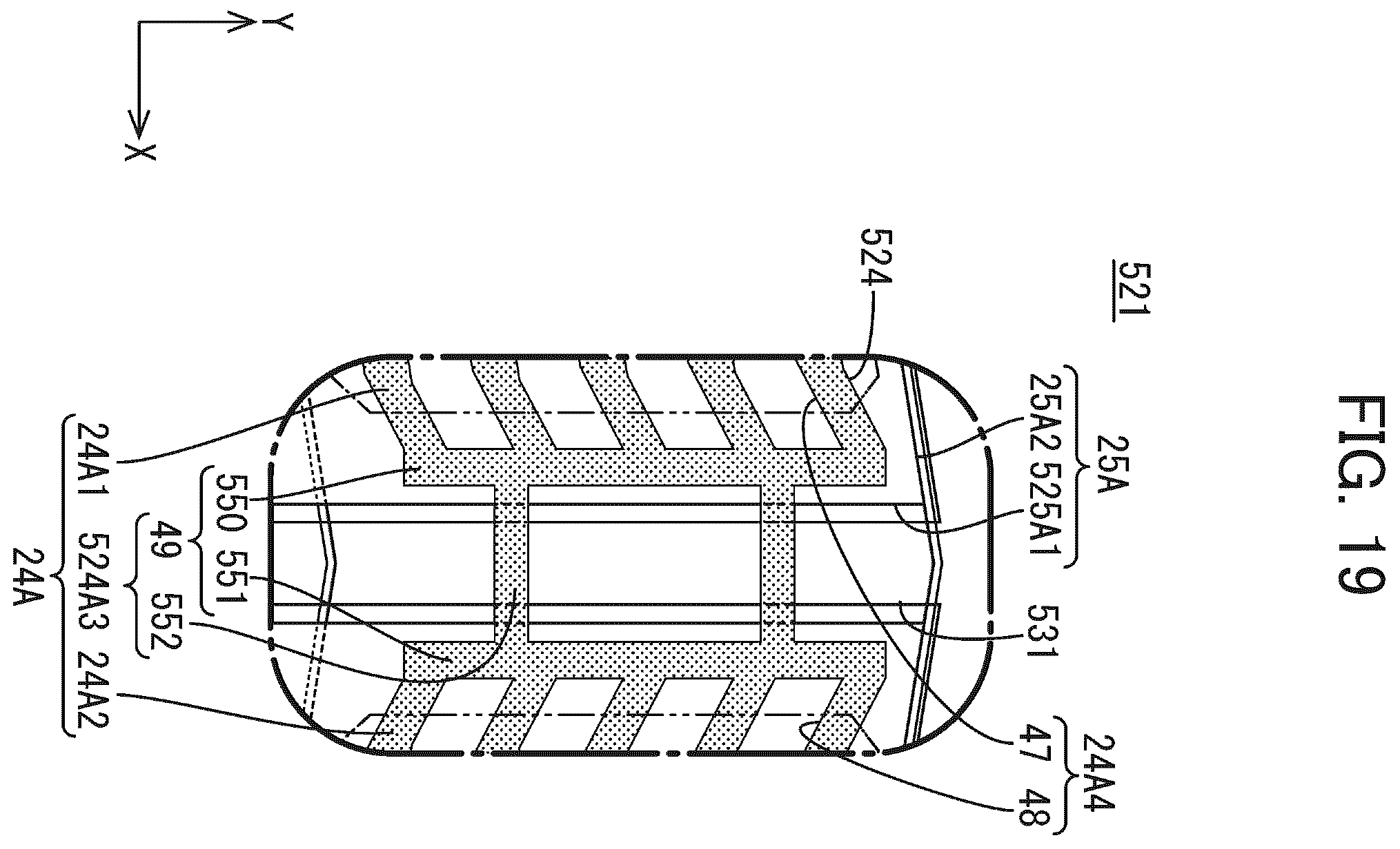 Patent US12345987 Figure 19 – Wiring substrate and display device