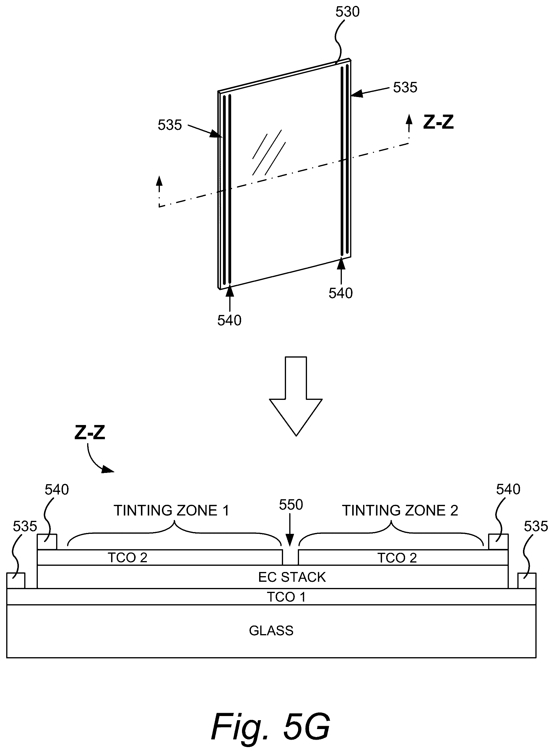 Patent US12345990 Figure 16 – Multi-zone EC windows