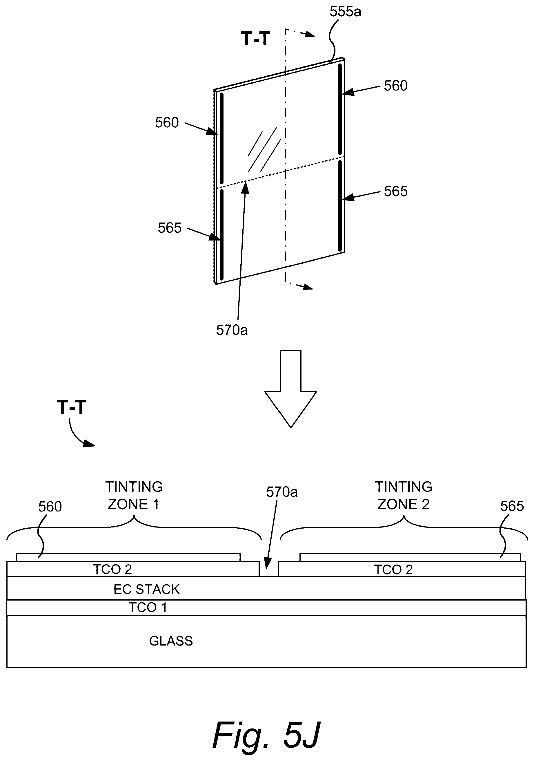 Patent US12345990 Figure 19 – Multi-zone EC windows