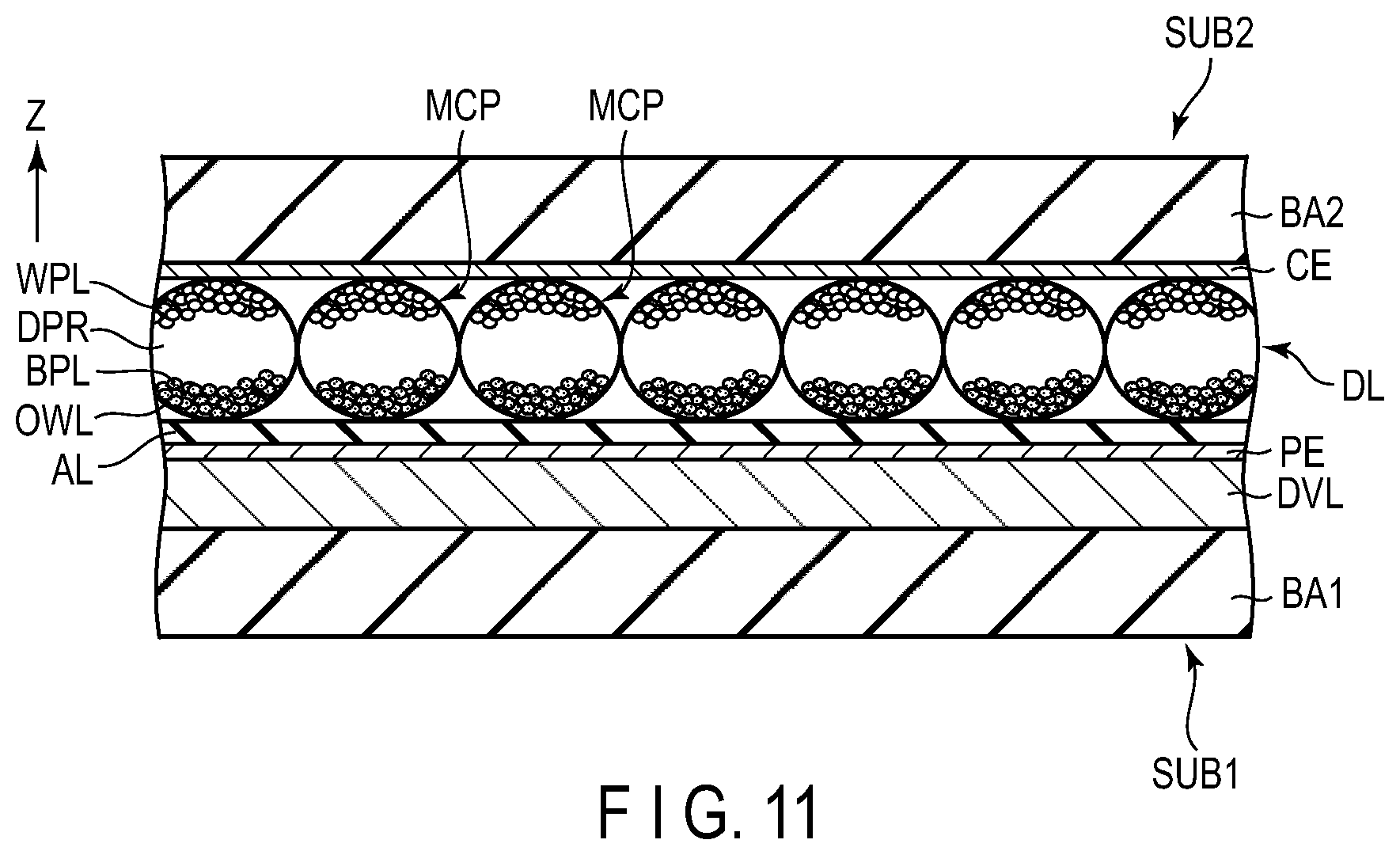 Patent US12345996 Figure 11 – Semiconductor substrate usable in an electrophoretic display device