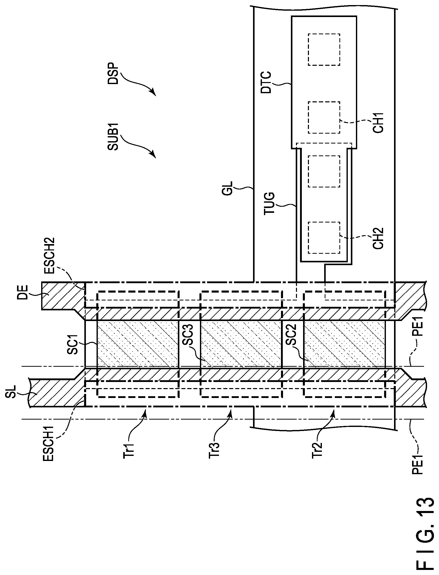 Patent US12345996 Figure 13 – Semiconductor substrate usable in an electrophoretic display device