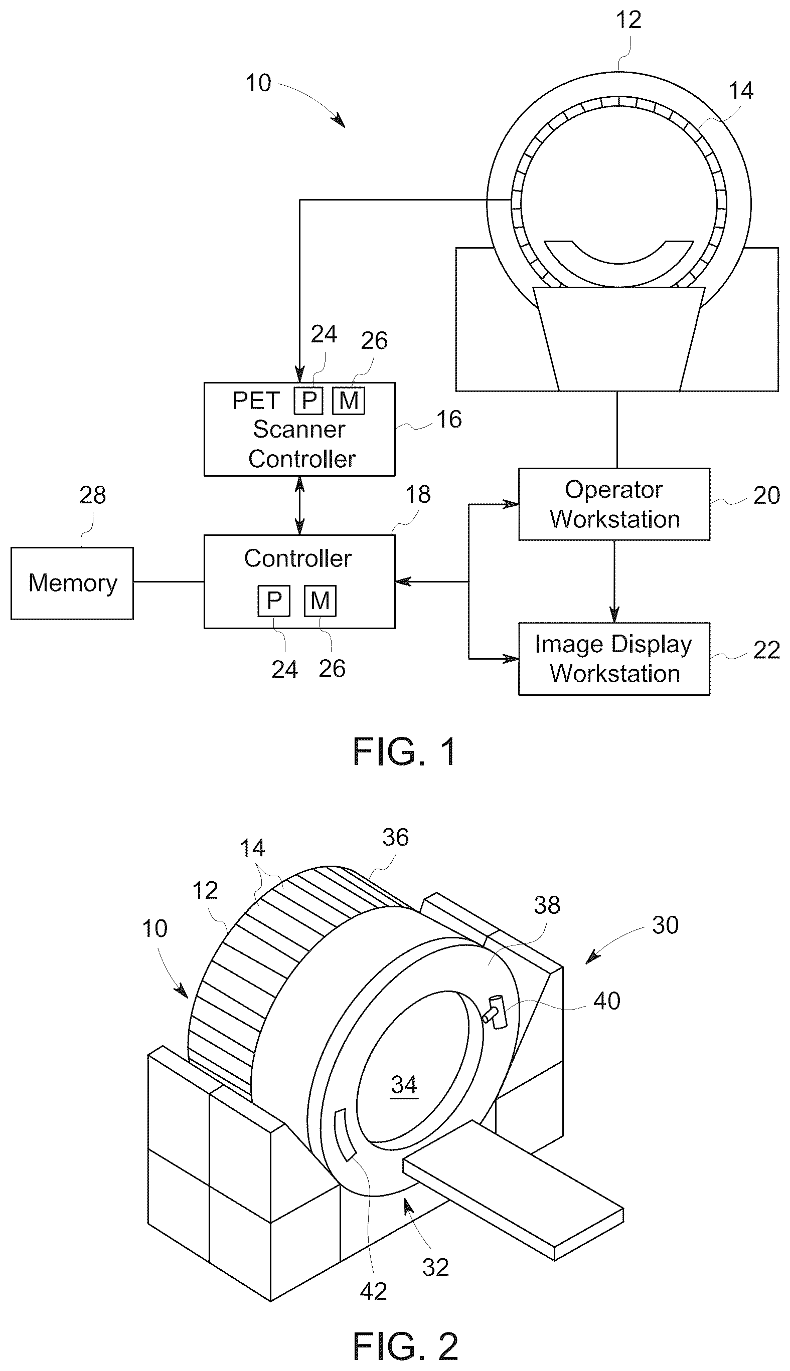 Patent US12347001 Figure 1 – System and method for PET-CT image artifact evaluation and correction