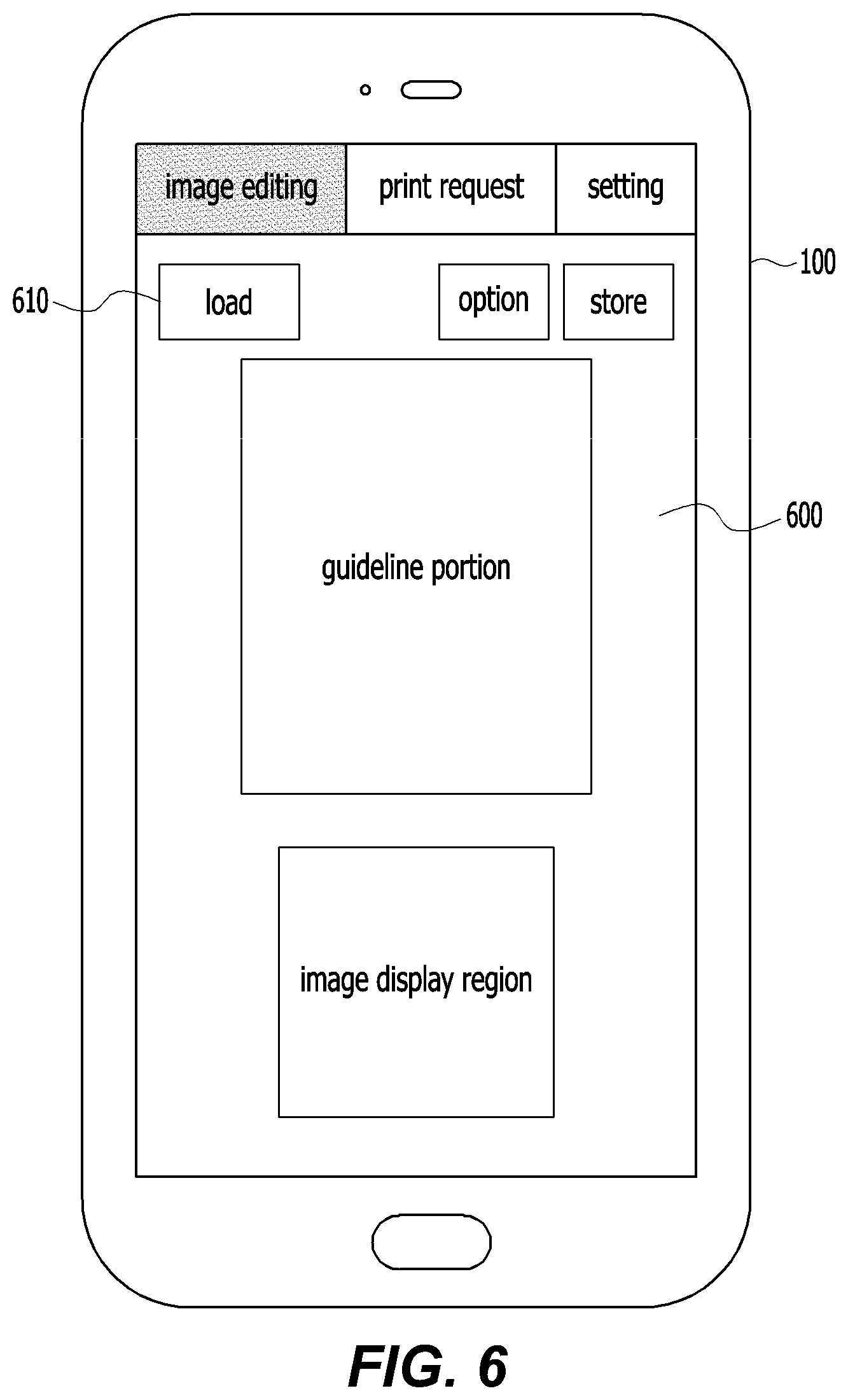 Patent US12347007 Figure 5 – Apparatus for editing printing area and method therefor to avoid image cut-off and white blank
