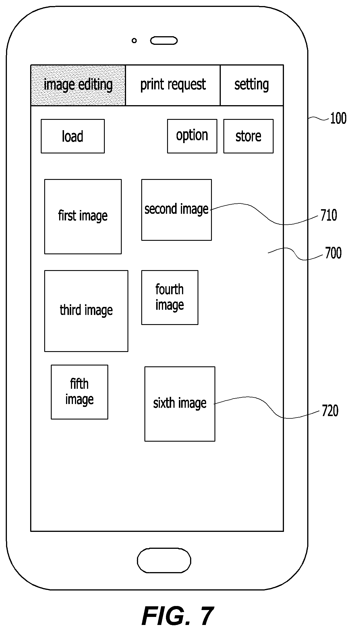 Patent US12347007 Figure 6 – Apparatus for editing printing area and method therefor to avoid image cut-off and white blank