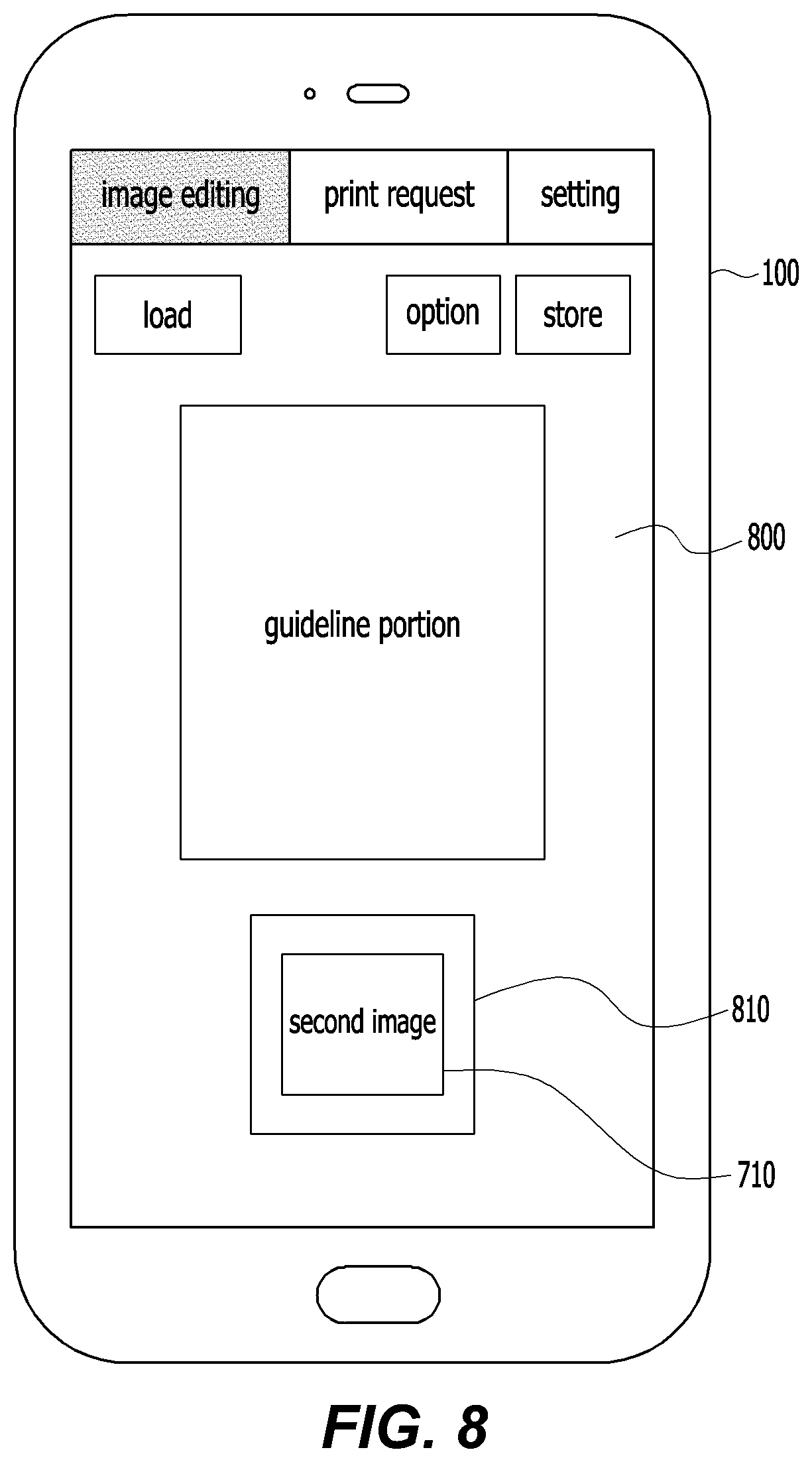 Patent US12347007 Figure 7 – Apparatus for editing printing area and method therefor to avoid image cut-off and white blank