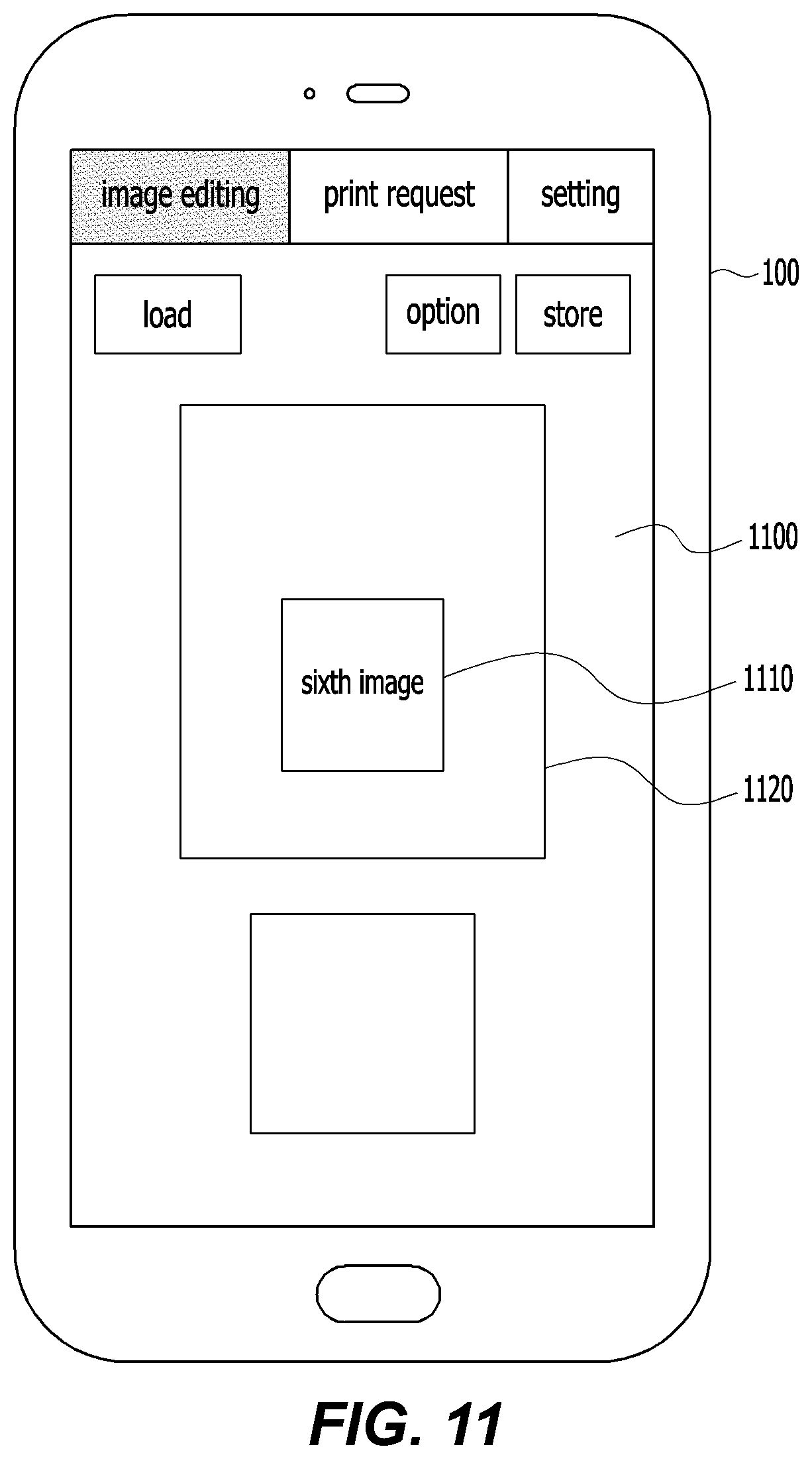 Patent US12347007 Figure 10 – Apparatus for editing printing area and method therefor to avoid image cut-off and white blank