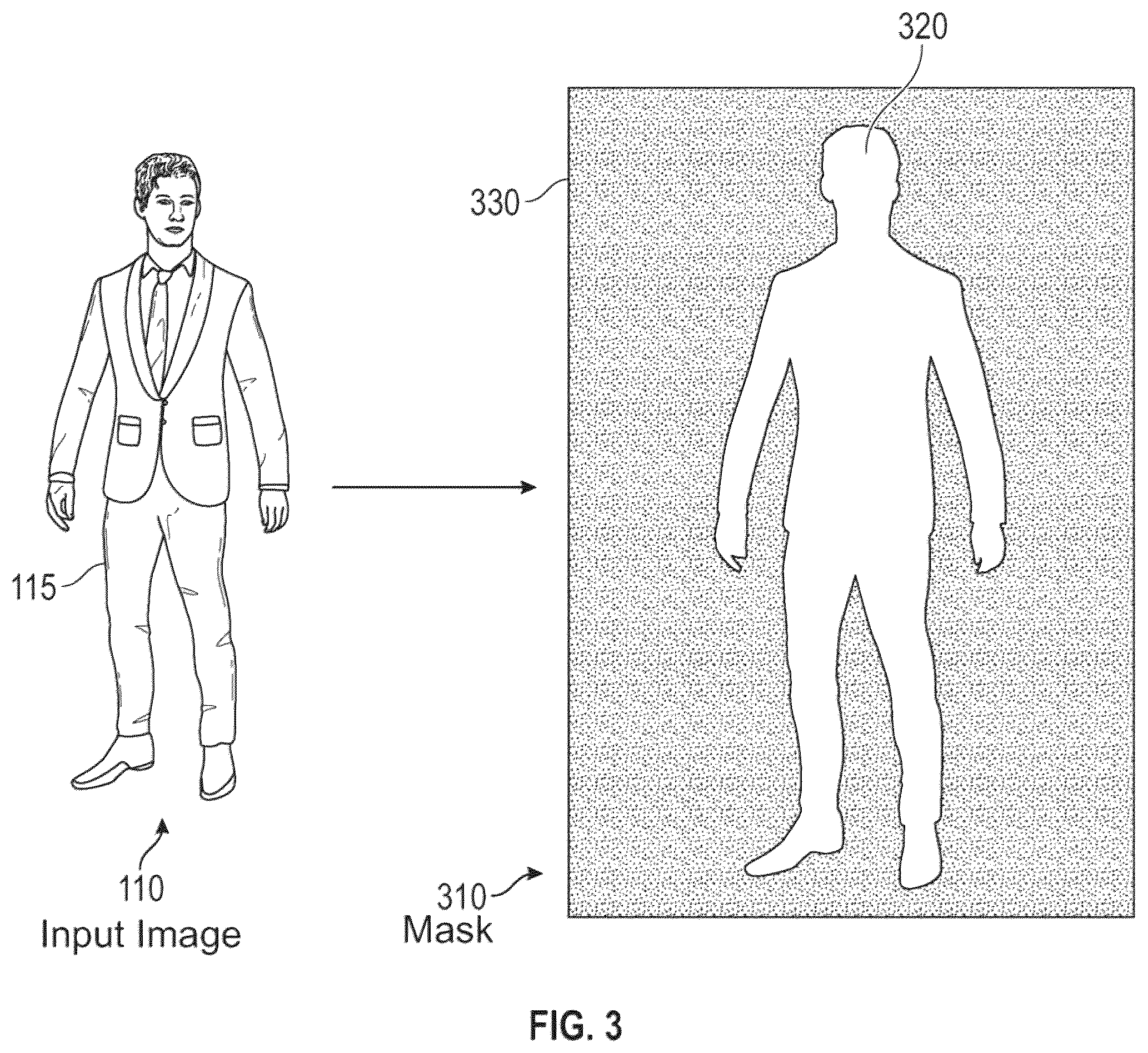 Patent US12347010 Figure 3 – Single image-based real-time body animation