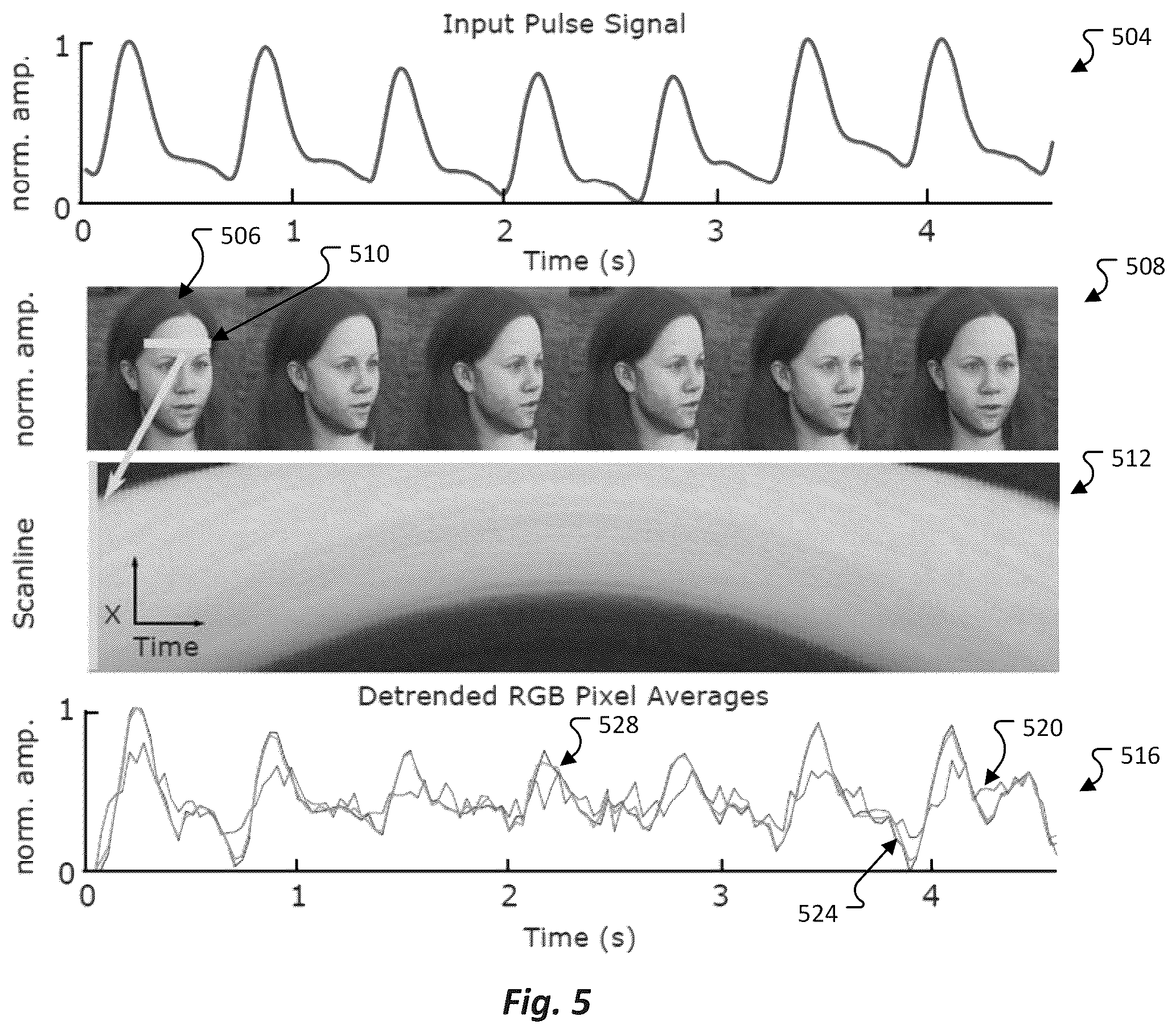 Patent US12347011 Figure 5 – Generating physio-realistic avatars for training non-contact models to recover physiological characteristics