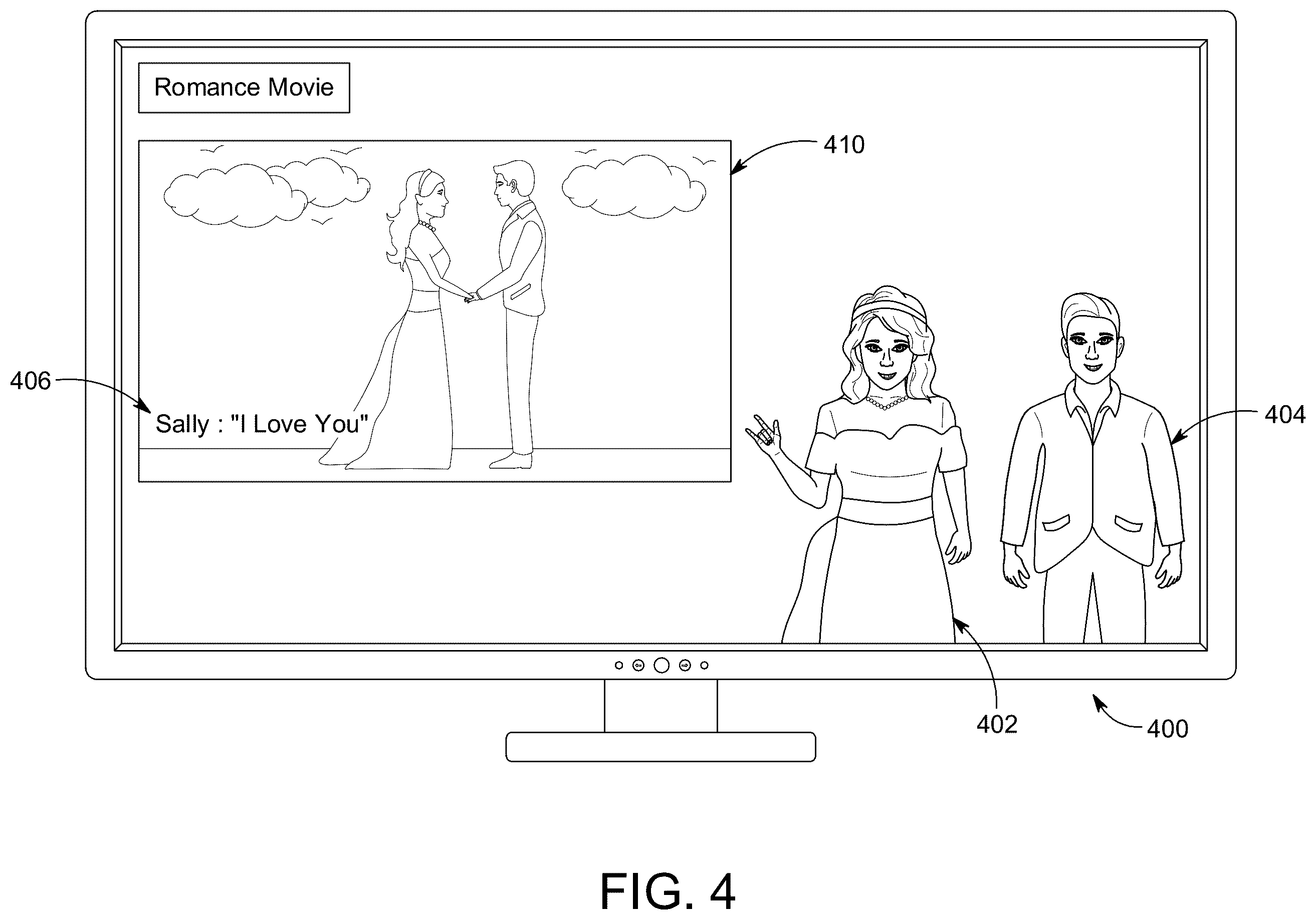 Patent US12347012 Figure 4 – Sentiment-based interactive avatar system for sign language