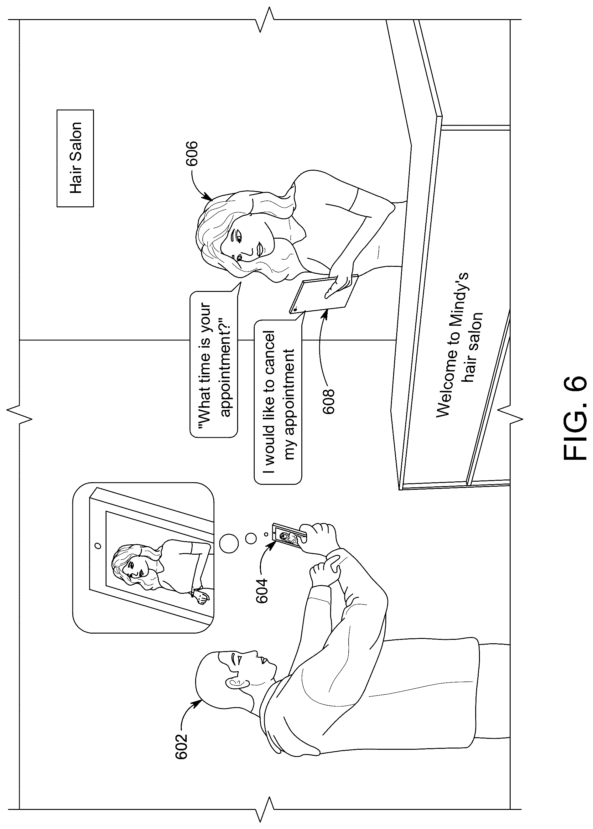 Patent US12347012 Figure 6 – Sentiment-based interactive avatar system for sign language