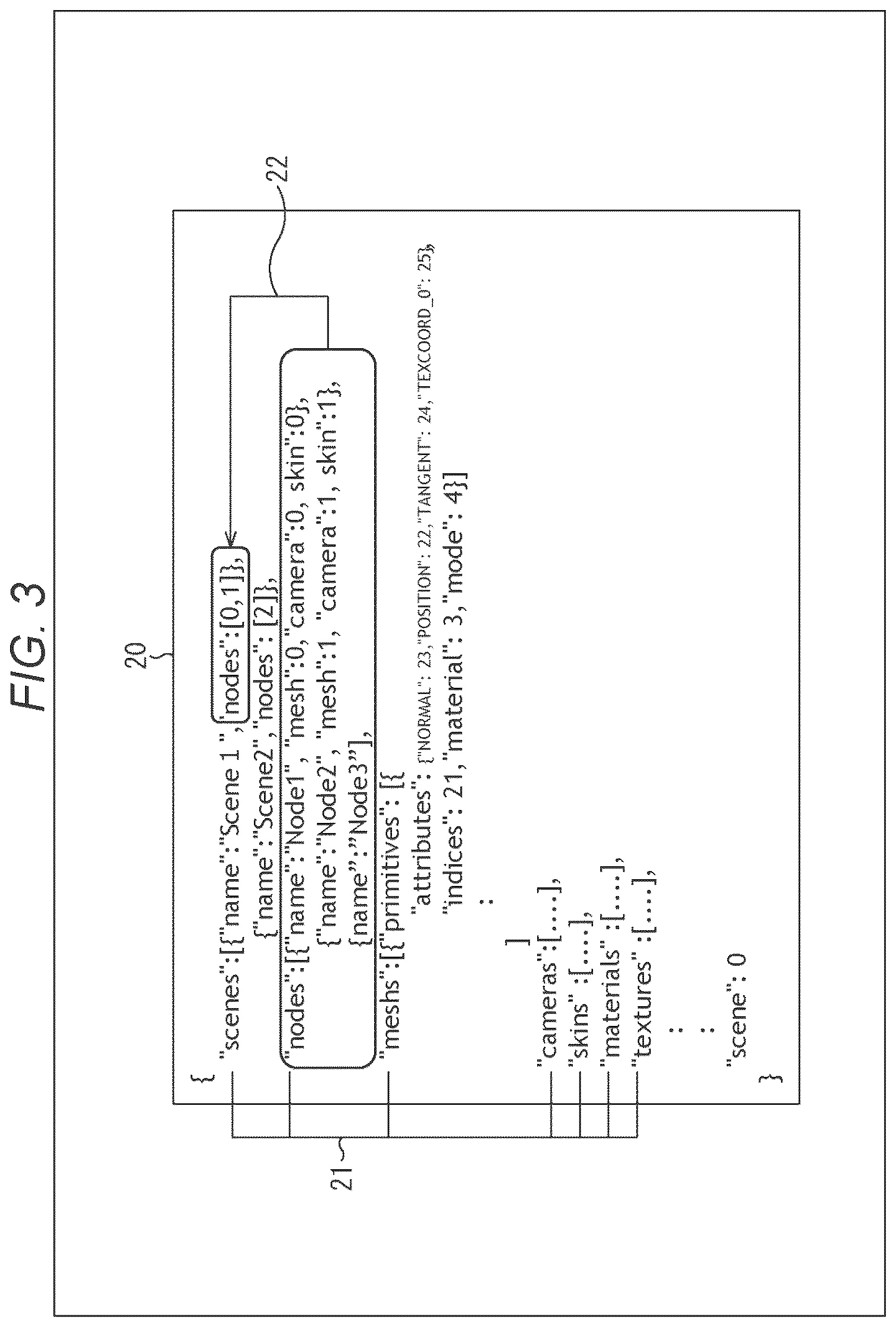 Patent US12347021 Figure 3 – Information processing device and method