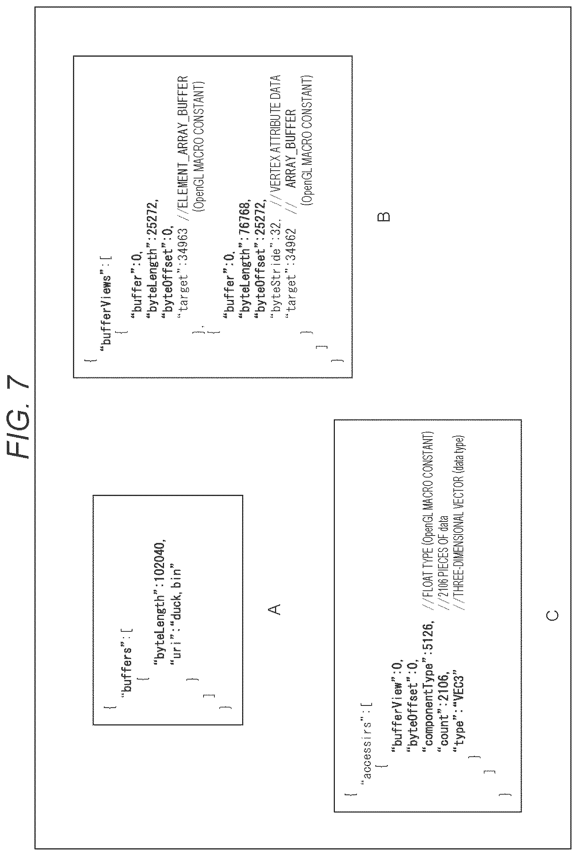 Patent US12347021 Figure 7 – Information processing device and method