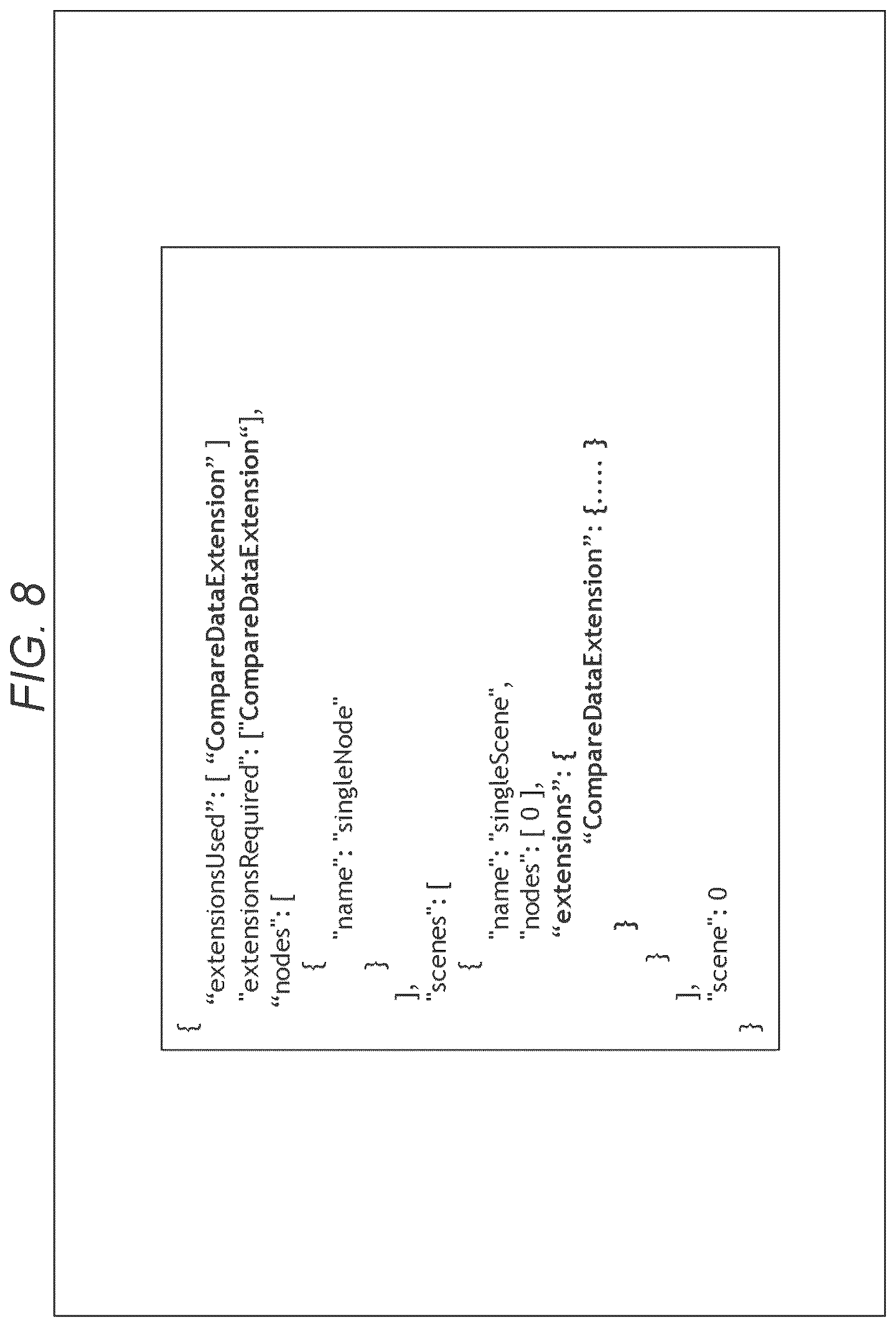 Patent US12347021 Figure 8 – Information processing device and method