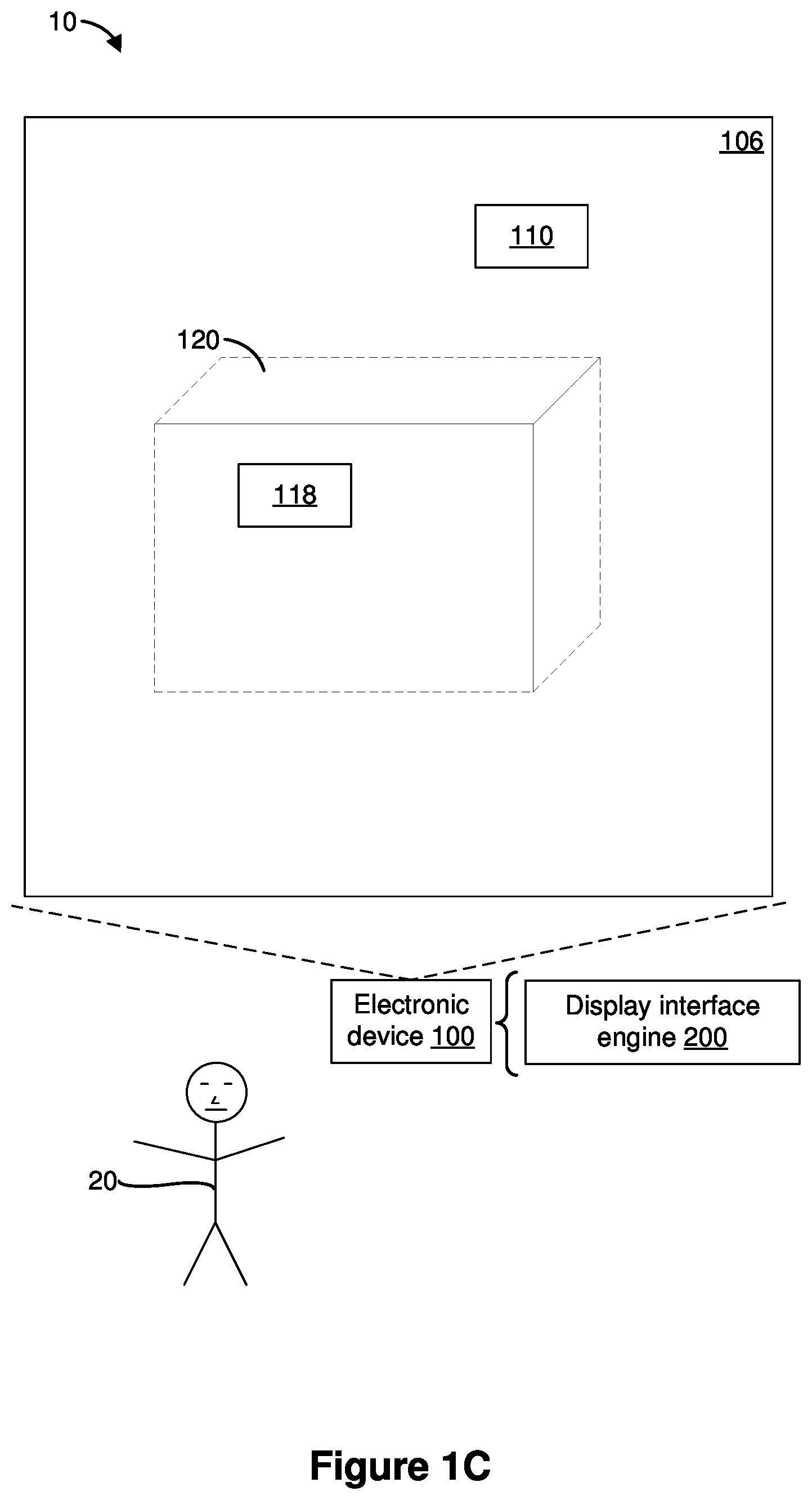 Patent US12347025 Figure 3 – Restricting display area of applications