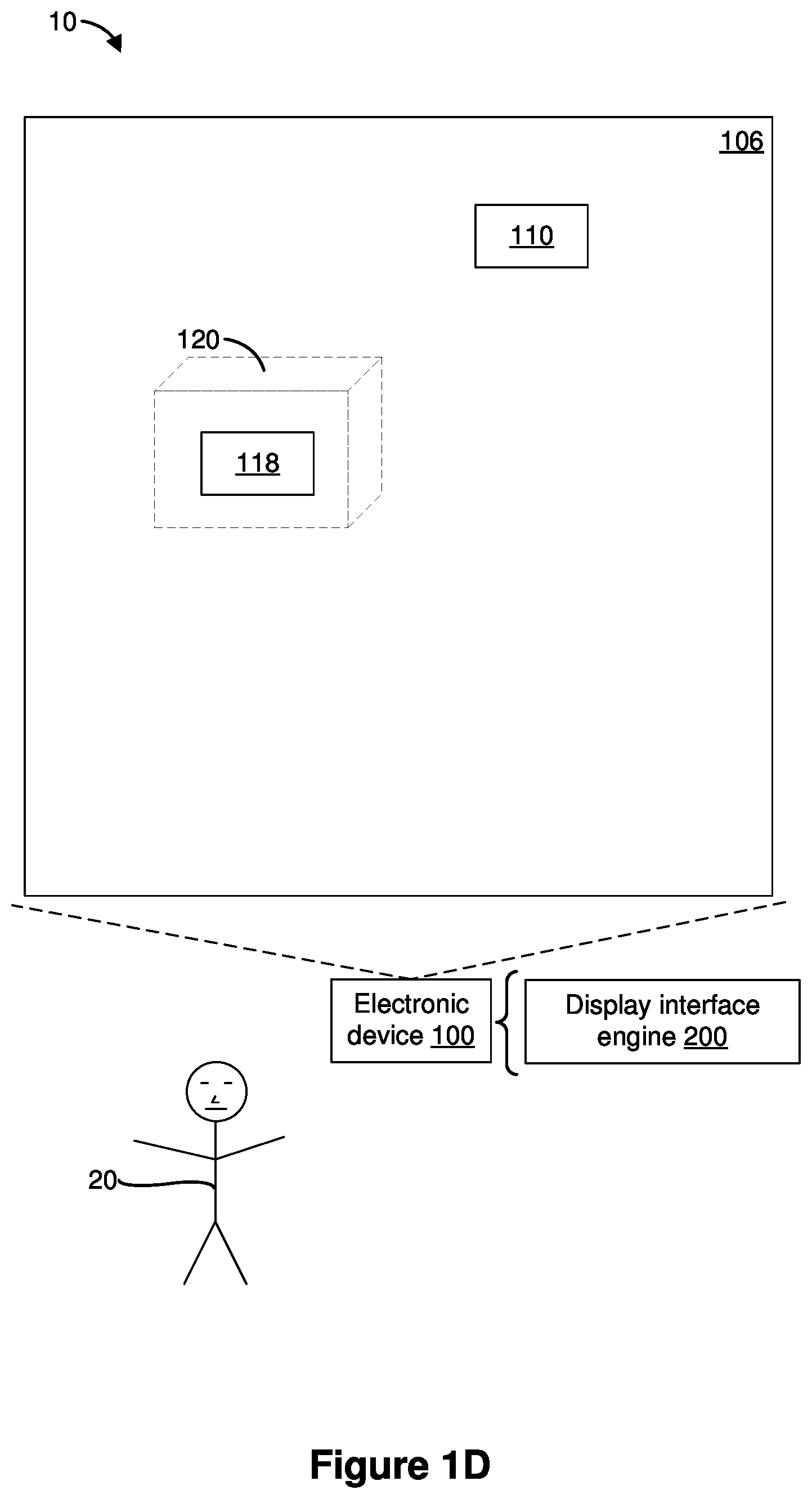 Patent US12347025 Figure 4 – Restricting display area of applications