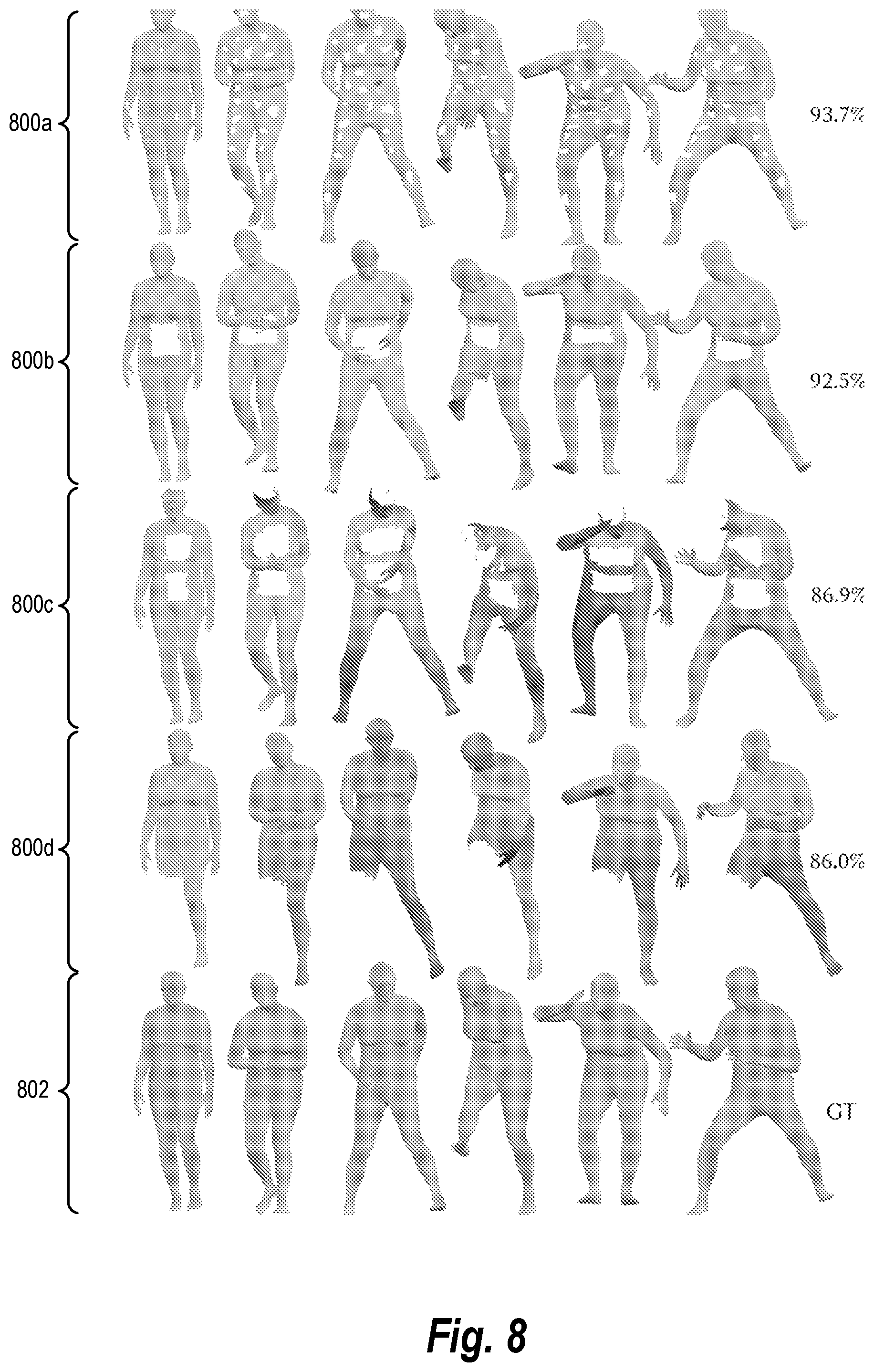 Patent US12347034 Figure 8 – Generating mappings of three-dimensional meshes utilizing neural network gradient fields