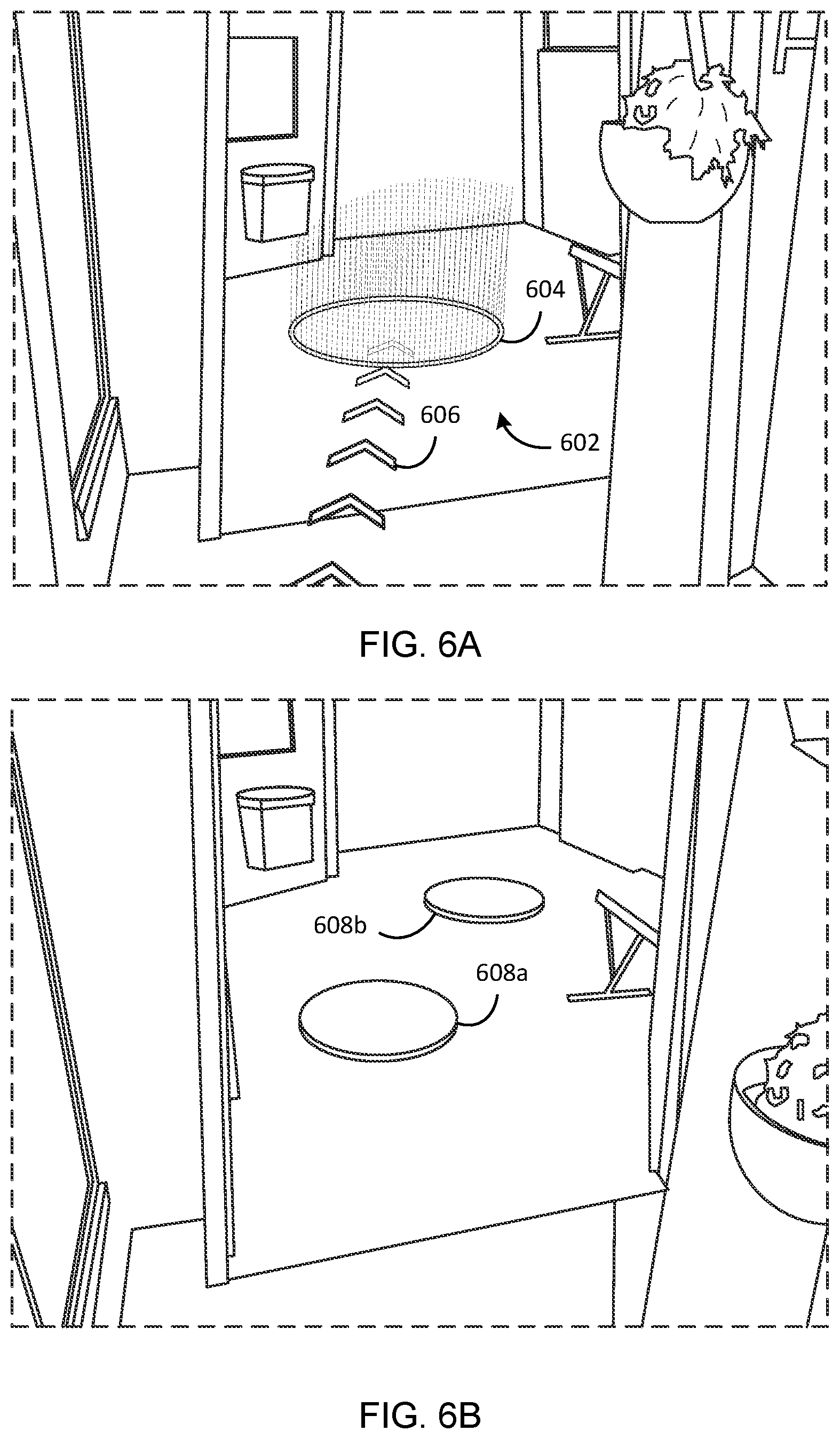 Patent US12347040 Figure 8 – Controlling application state in a mixed reality installation