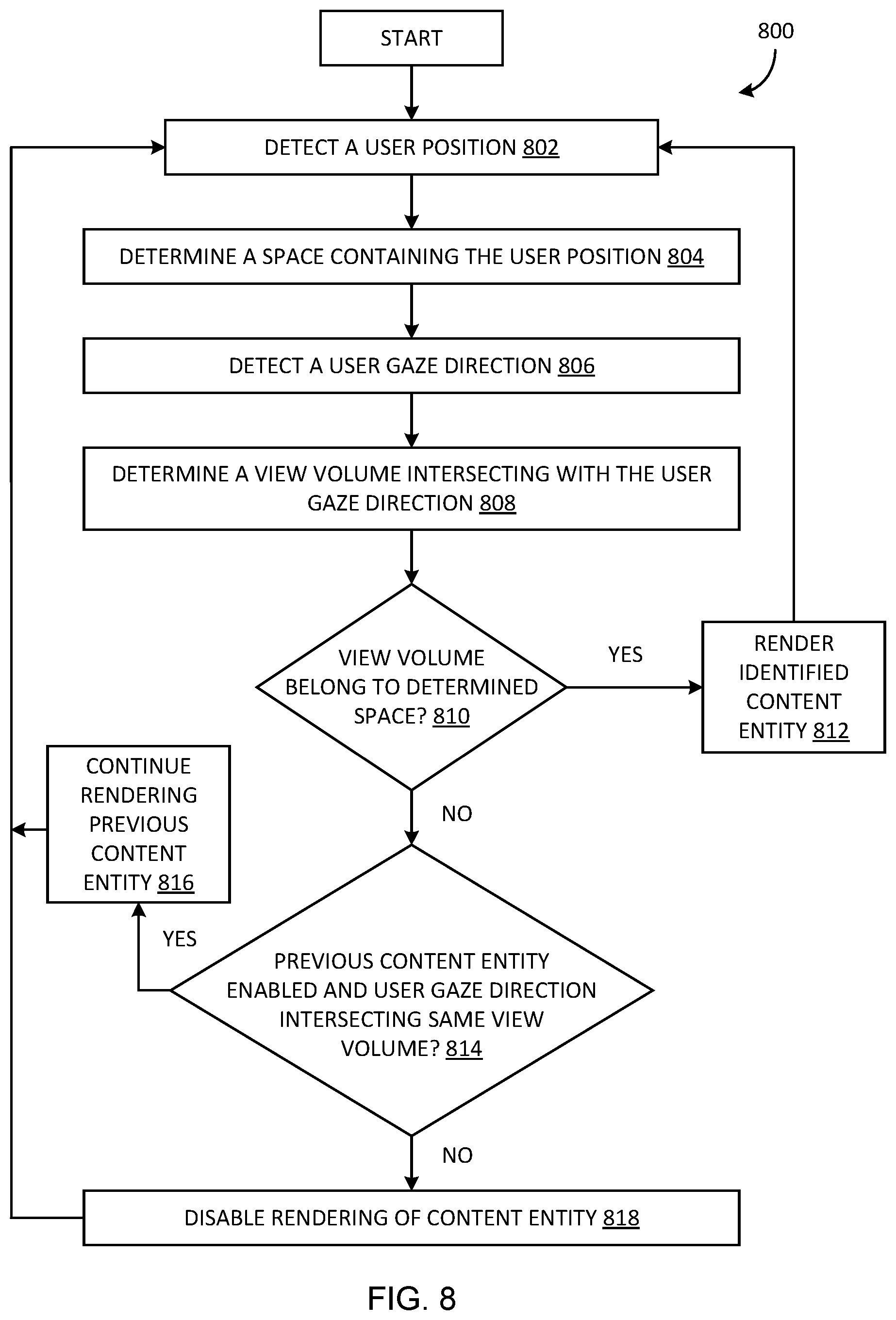 Patent US12347040 Figure 10 – Controlling application state in a mixed reality installation