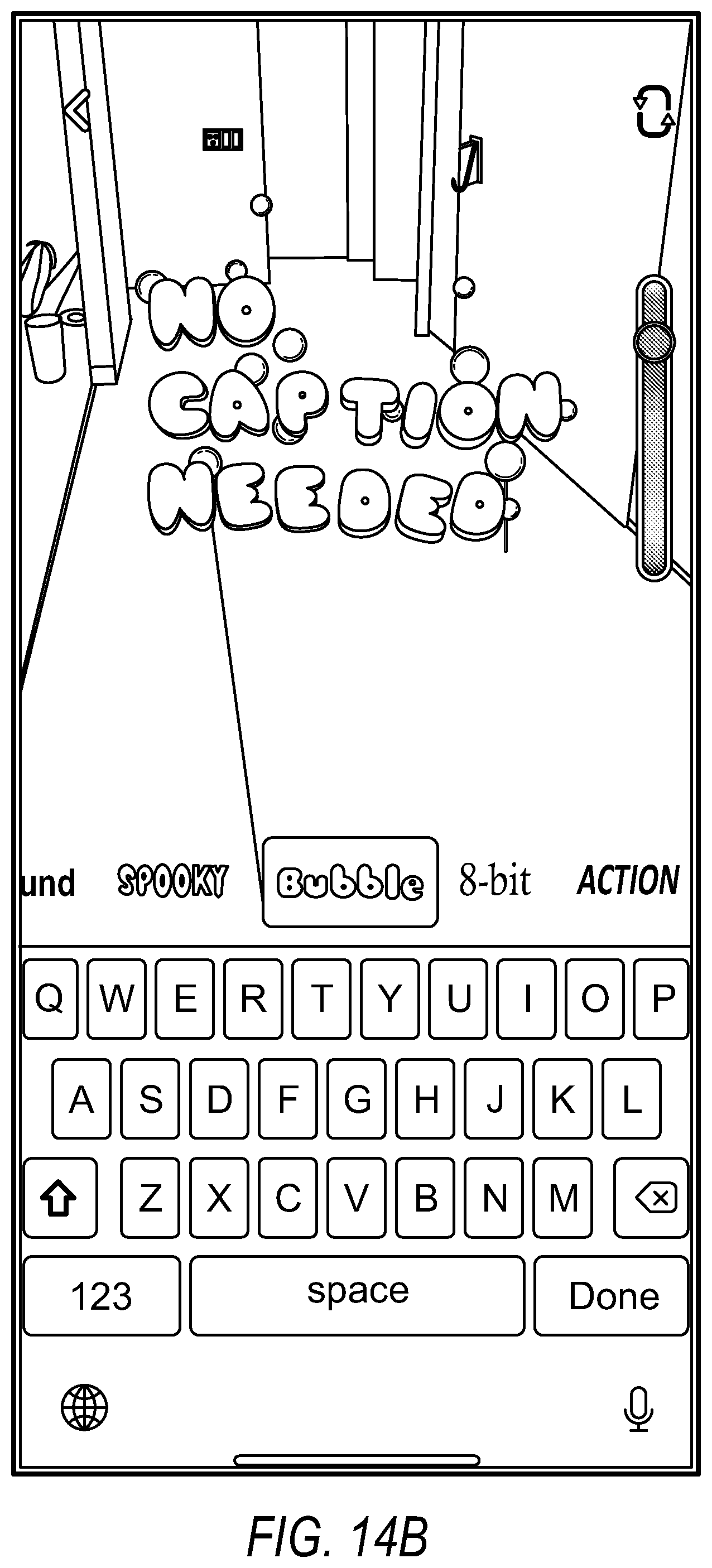 Patent US12347045 Figure 20 – 3D captions with semantic graphical elements