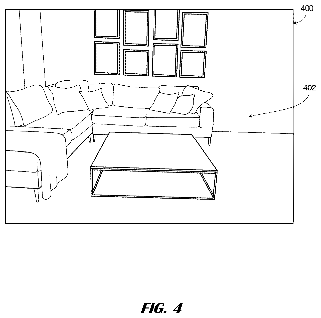 Patent US12347046 Figure 4 – Augmented reality enabled dynamic product presentation
