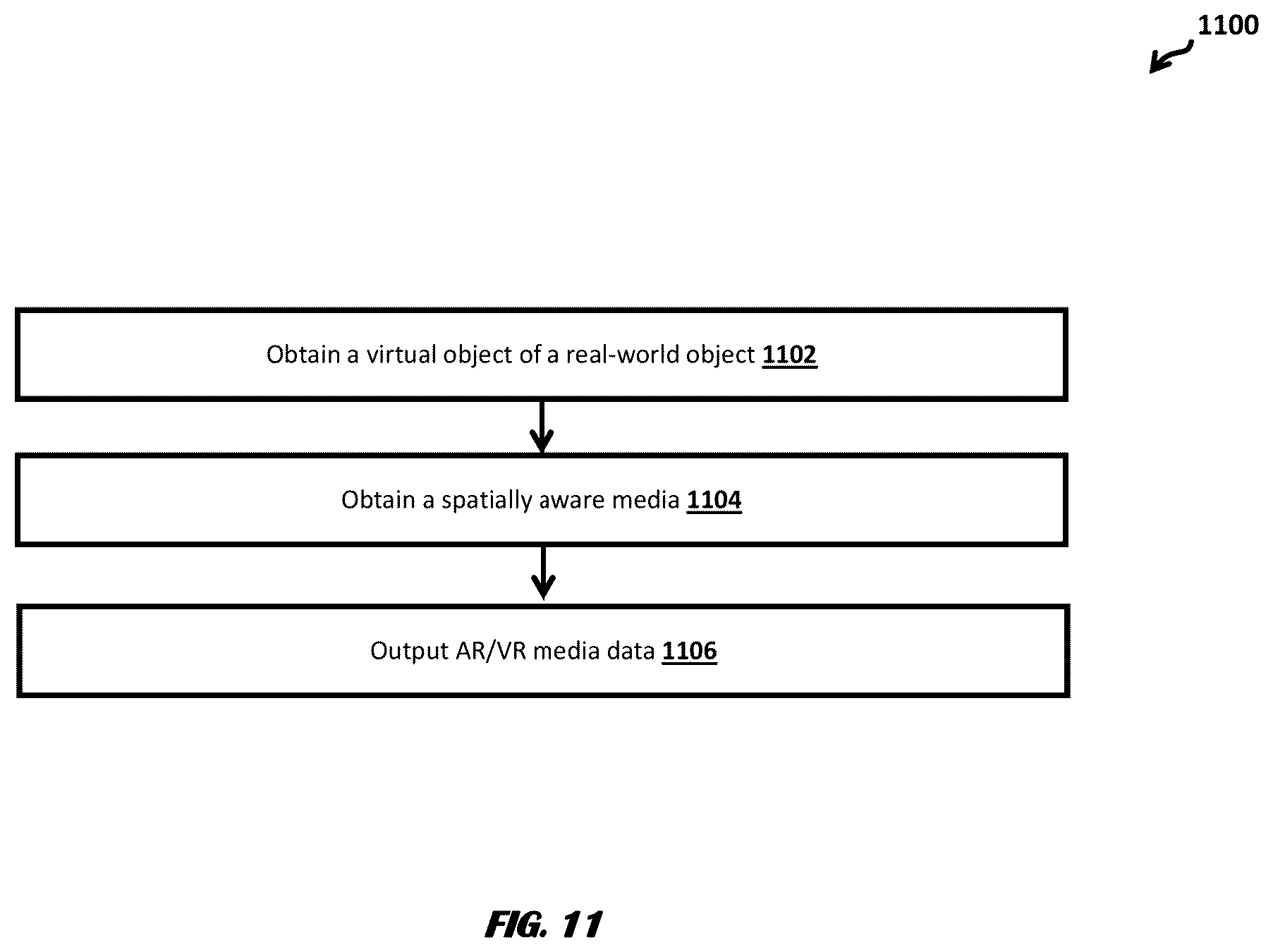 Patent US12347046 Figure 11 – Augmented reality enabled dynamic product presentation