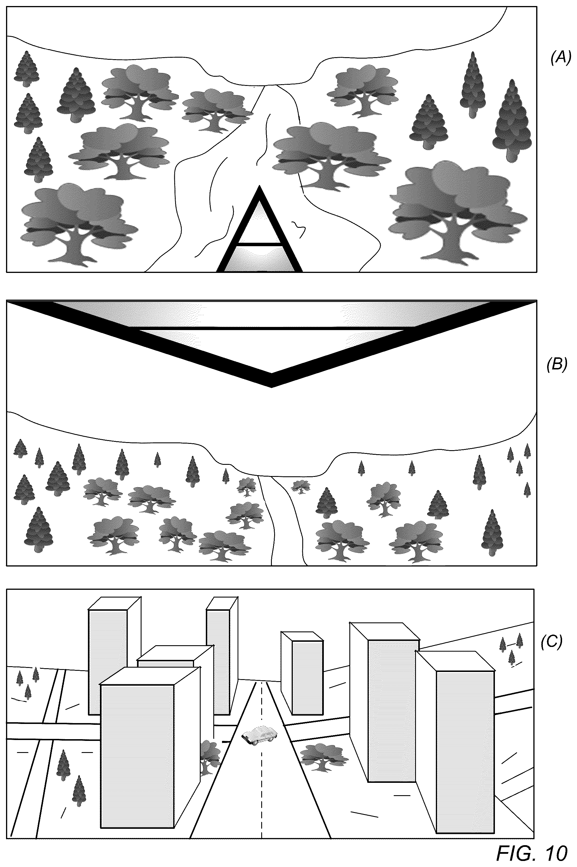 Patent US12347047 Figure 10 – Immersive virtual display