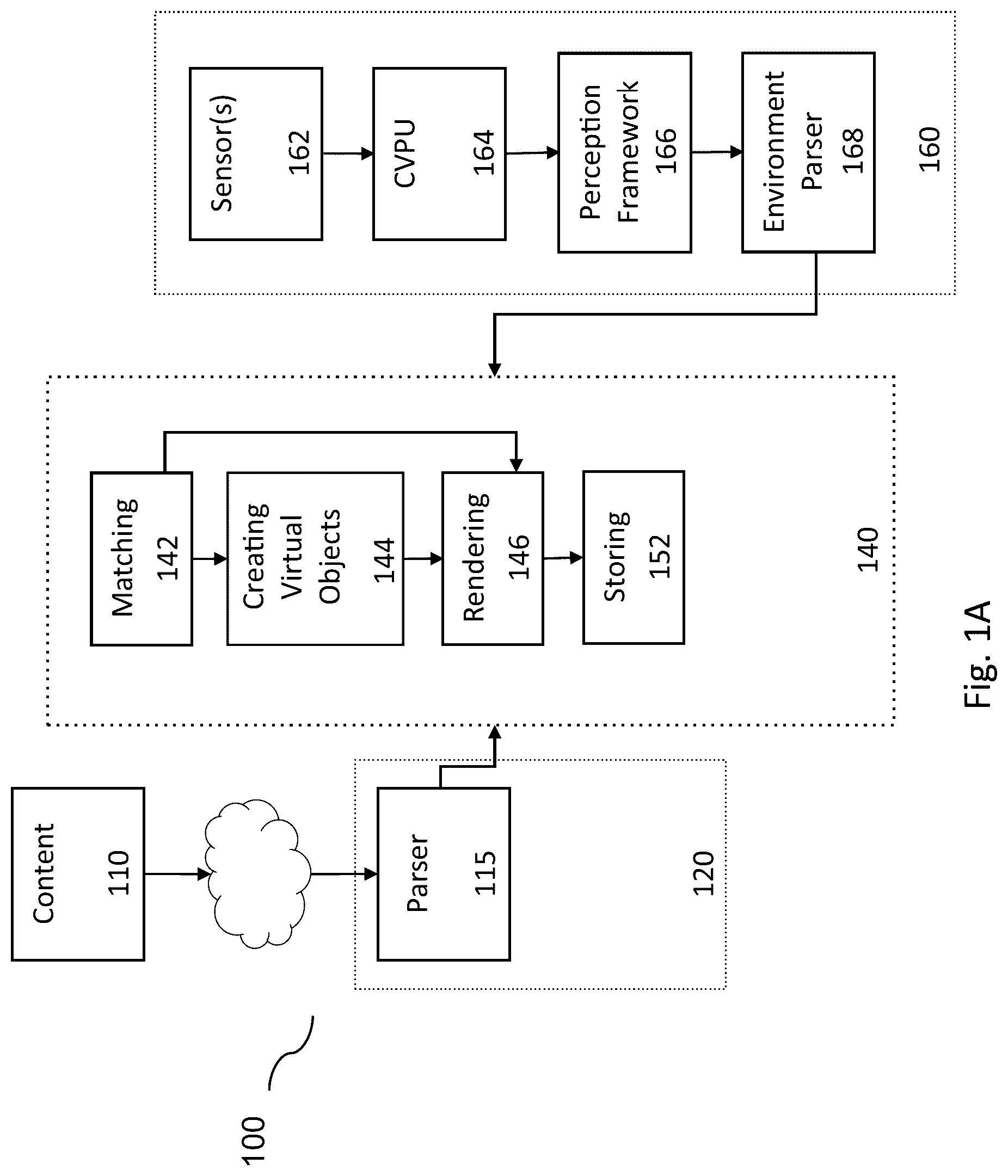 Patent US12347048 Figure 1 – Matching content to a spatial 3D environment
