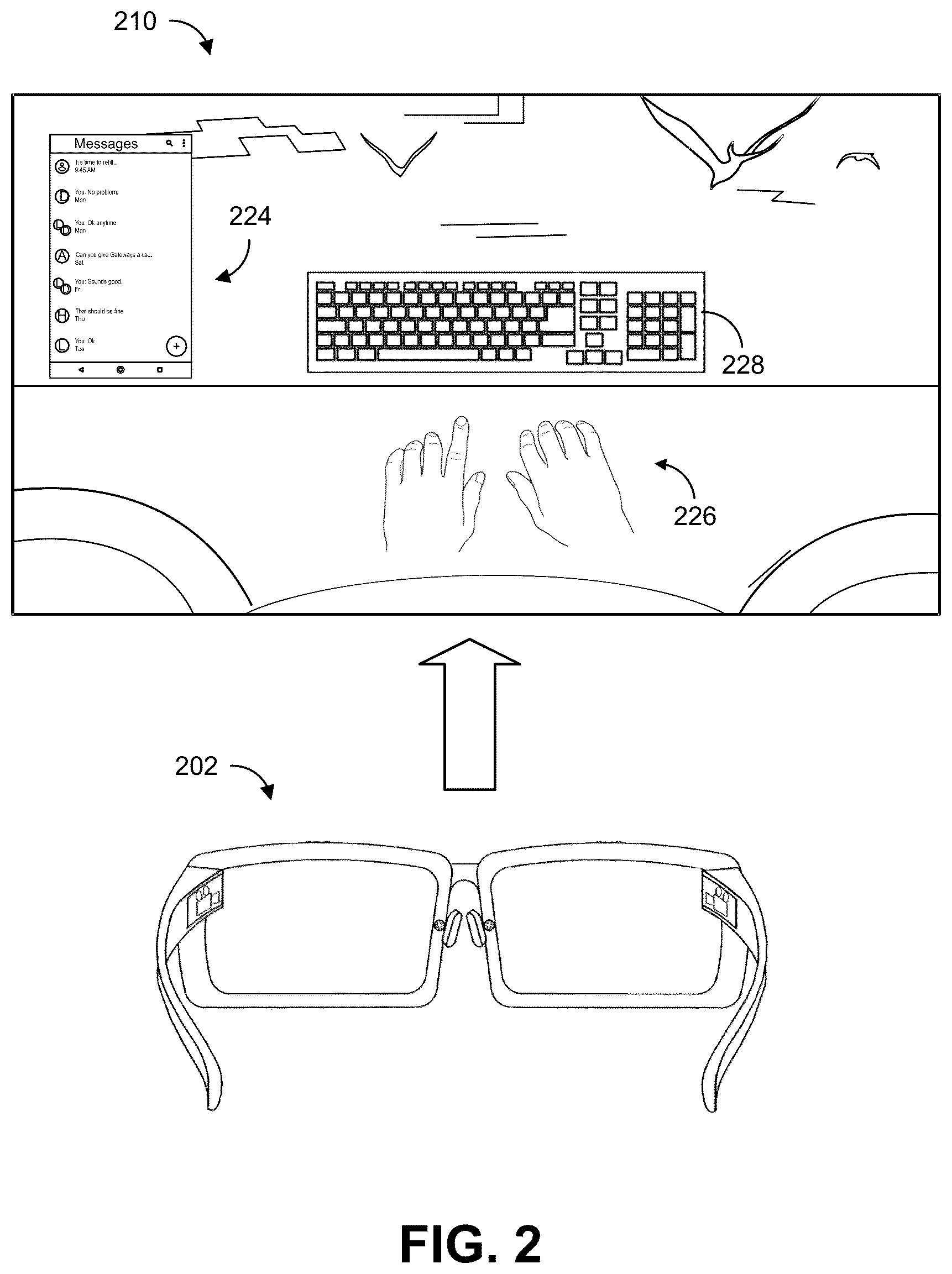 Patent US12347052 Figure 2 – Virtual content generation