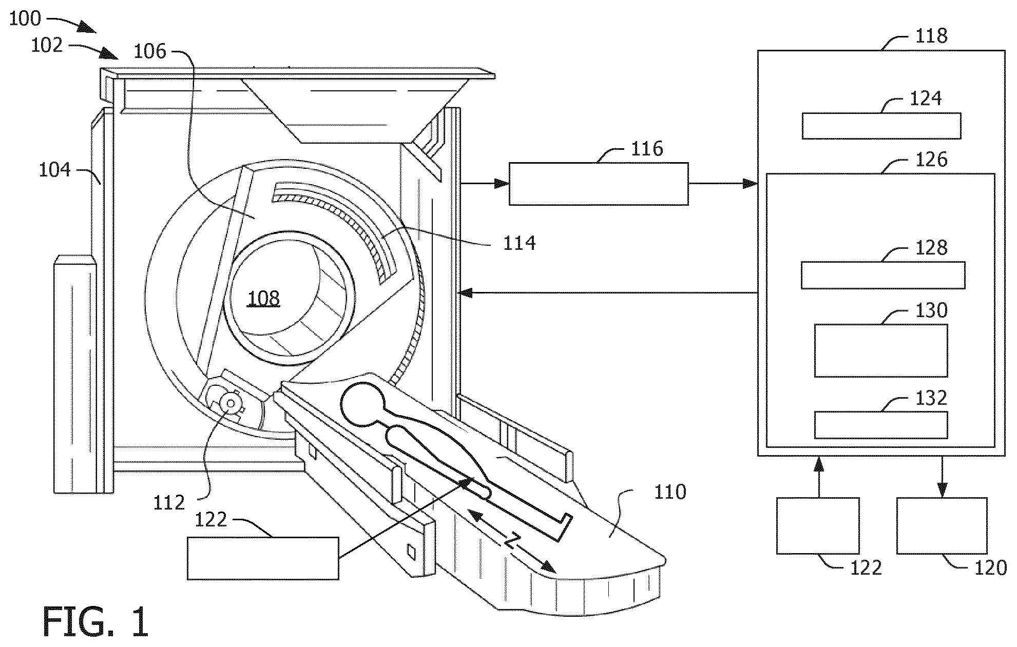 Patent US12347053 Figure 1 – 3-D virtual endoscopy rendering