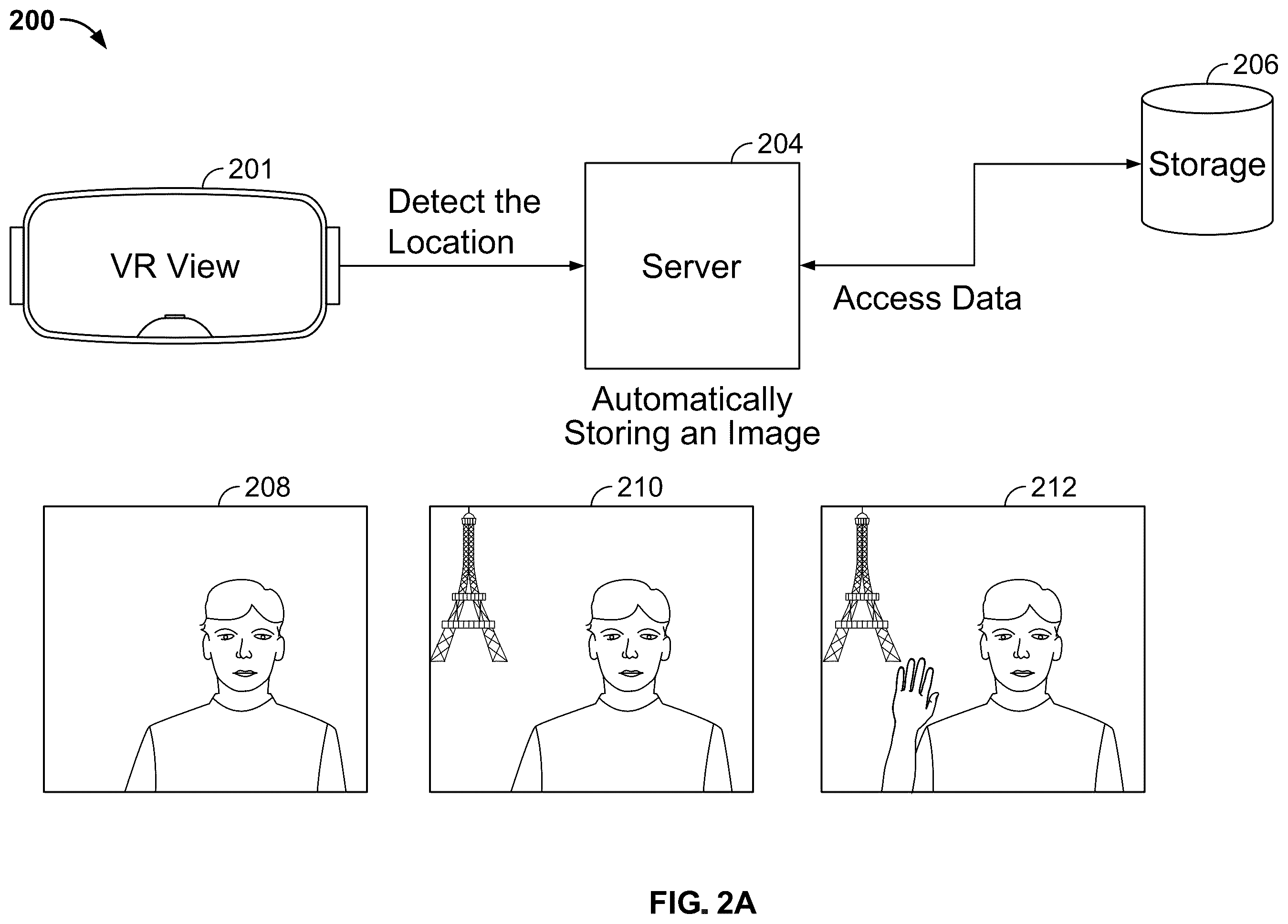 Patent US12347055 Figure 4 – Visual effects and content enhancements for VR