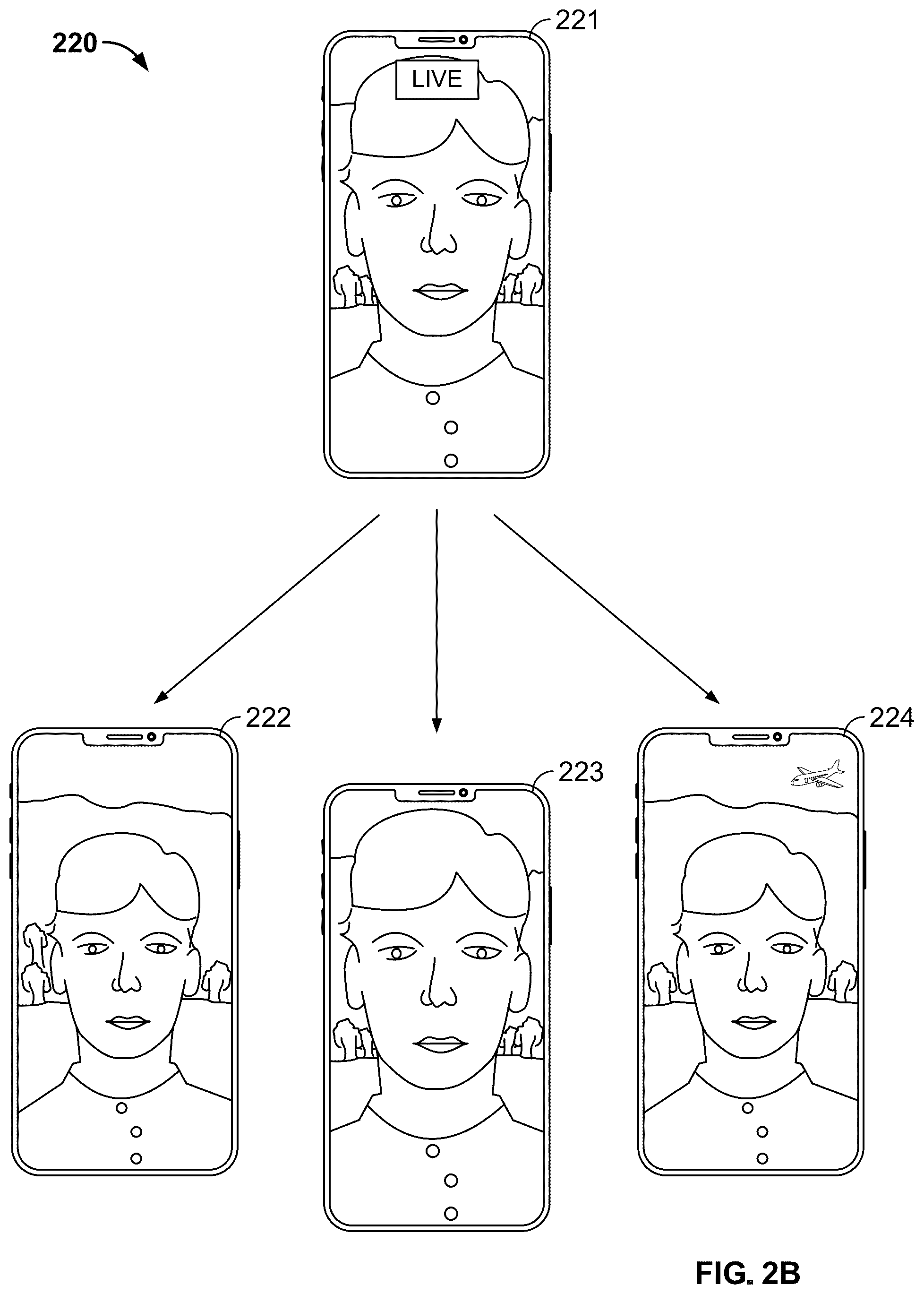 Patent US12347055 Figure 5 – Visual effects and content enhancements for VR