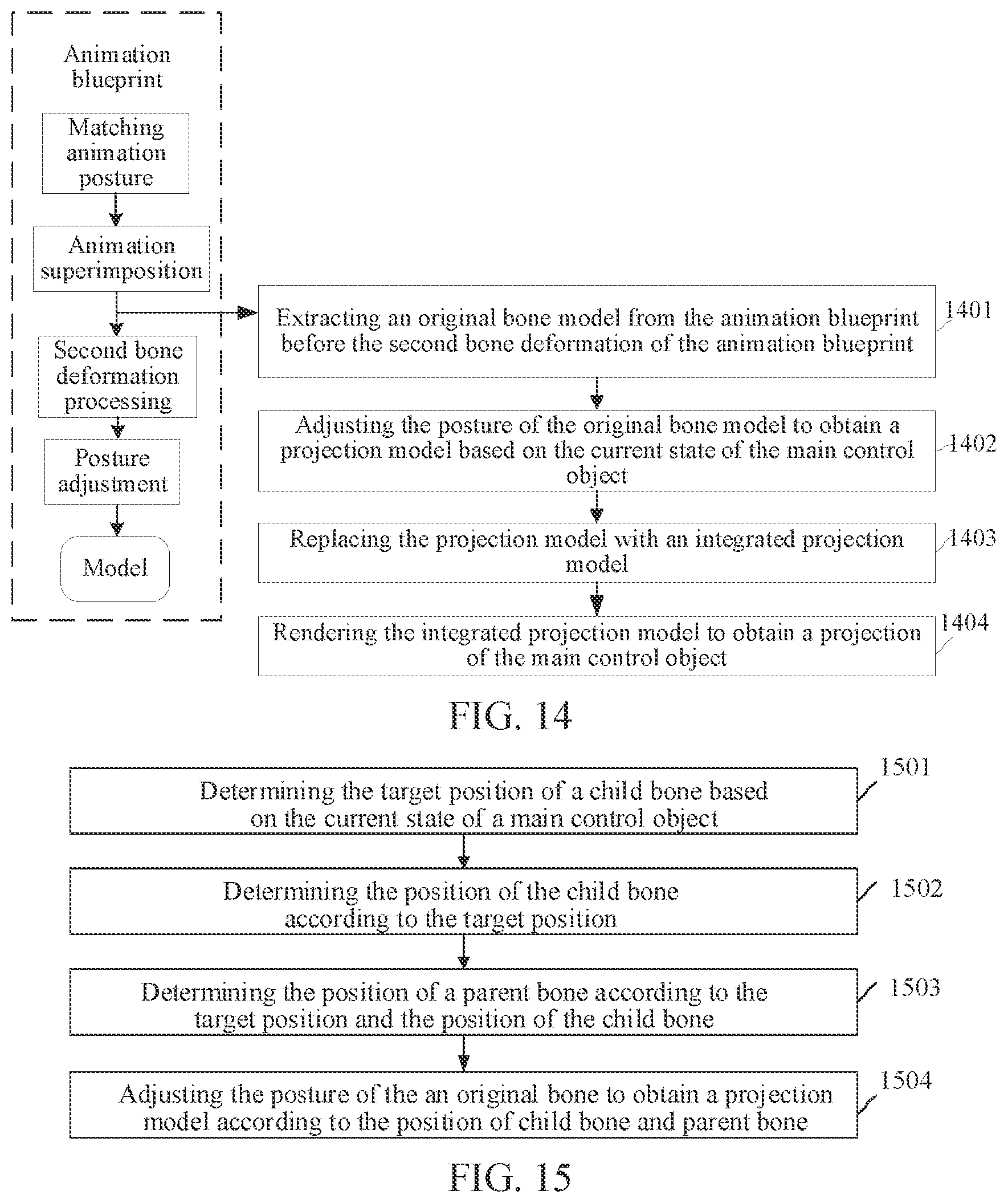 Patent US12347057 Figure 7 – Method and apparatus for generating main control object projection, device, and medium