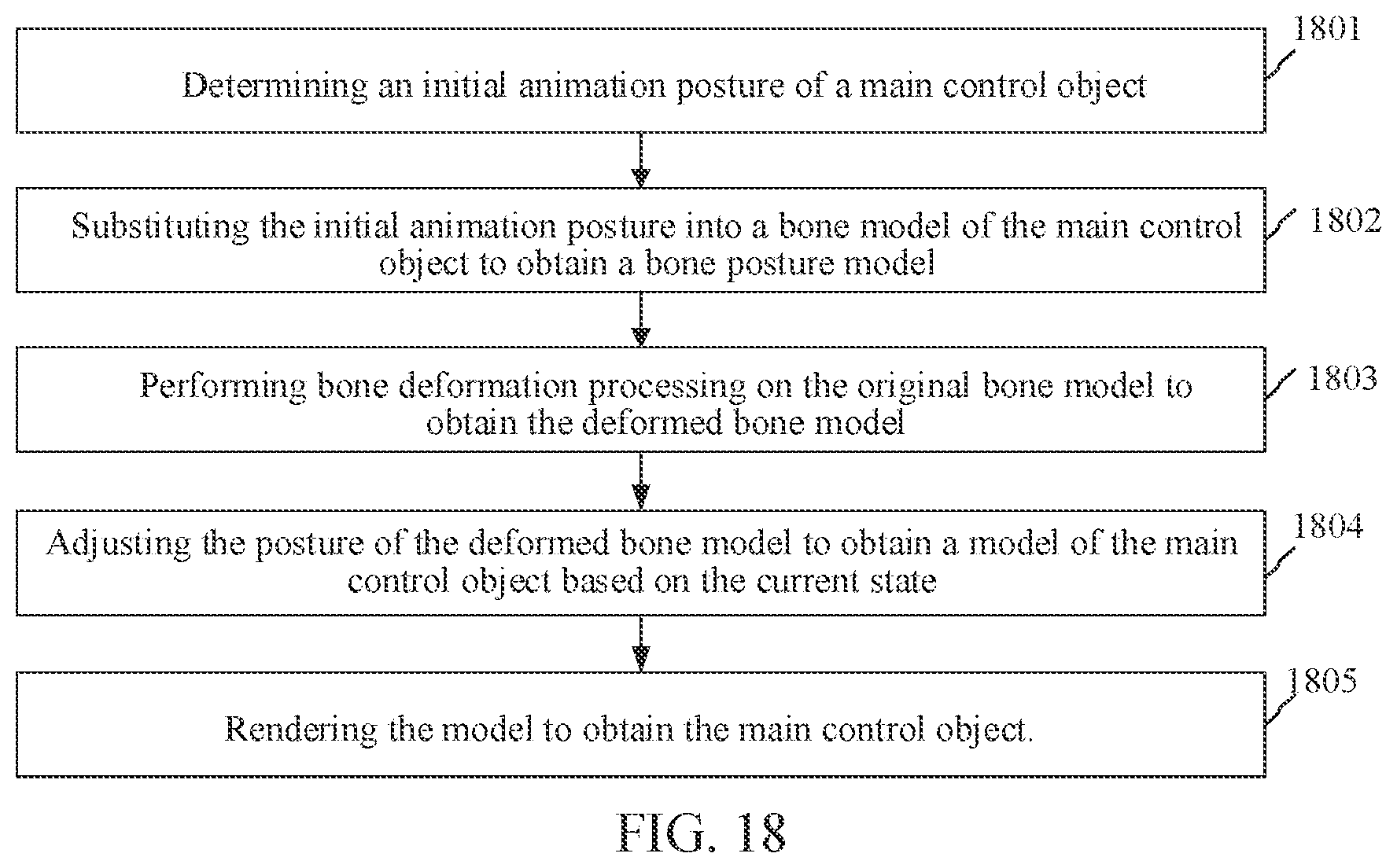 Patent US12347057 Figure 9 – Method and apparatus for generating main control object projection, device, and medium