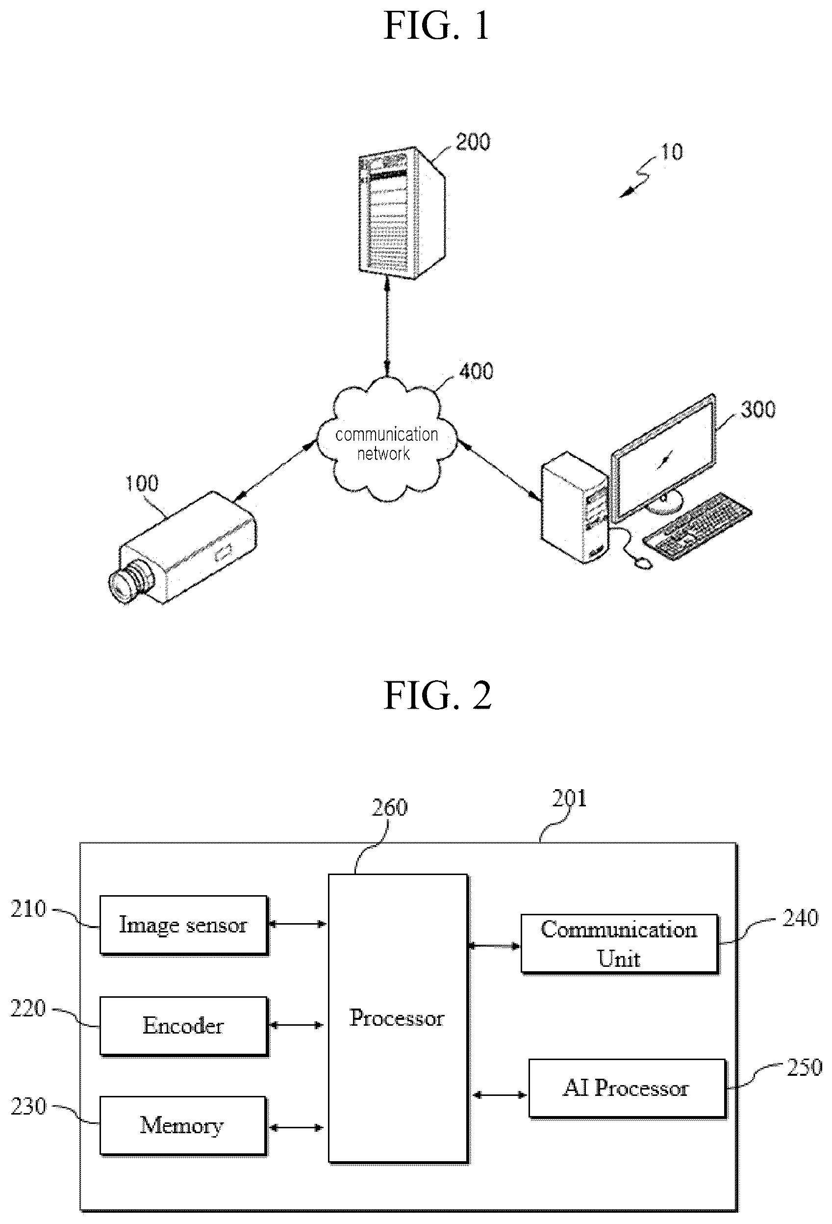Patent US12347077 Figure 1 – Noise removal for surveillance camera image by means of AI-based object recognition