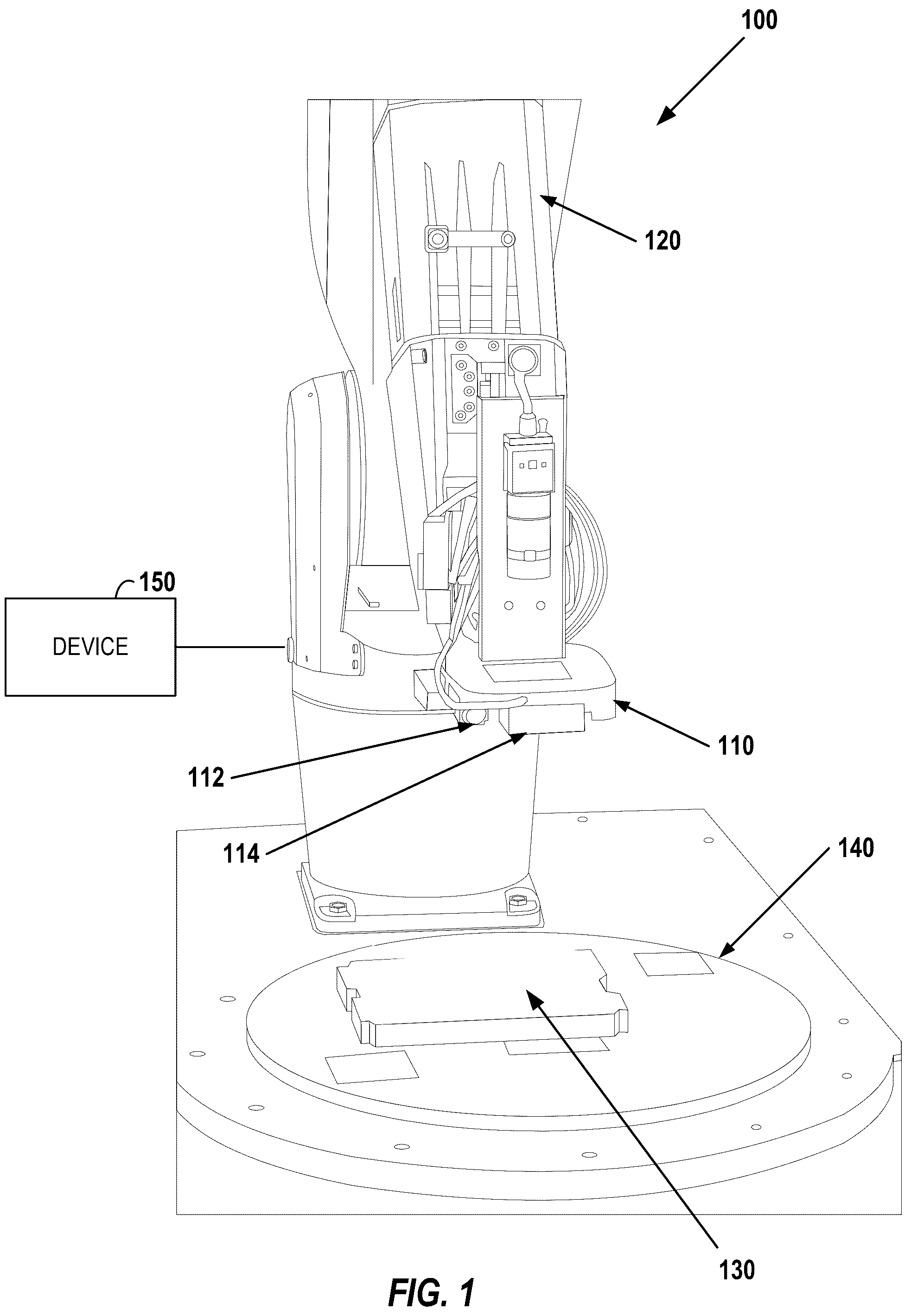 Patent US12347090 Figure 1 – Automated inspection and part enrollment