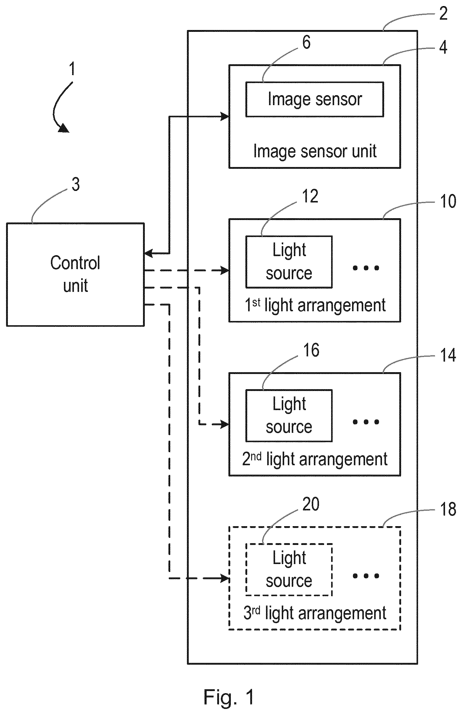 Patent US12347099 — Obtaining images for use in determining one or more properties of skin of a subject — Figure 1