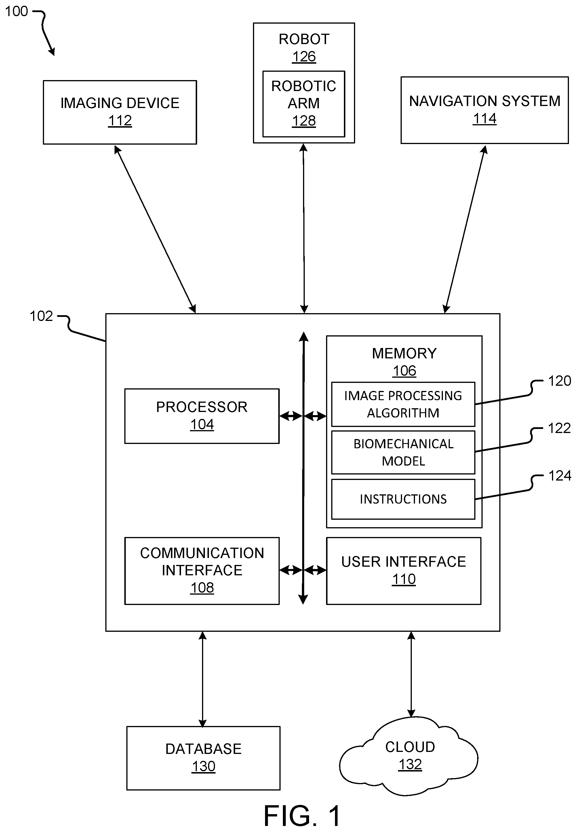 Patent US12347100 Figure 1 – Systems and methods for generating virtual images