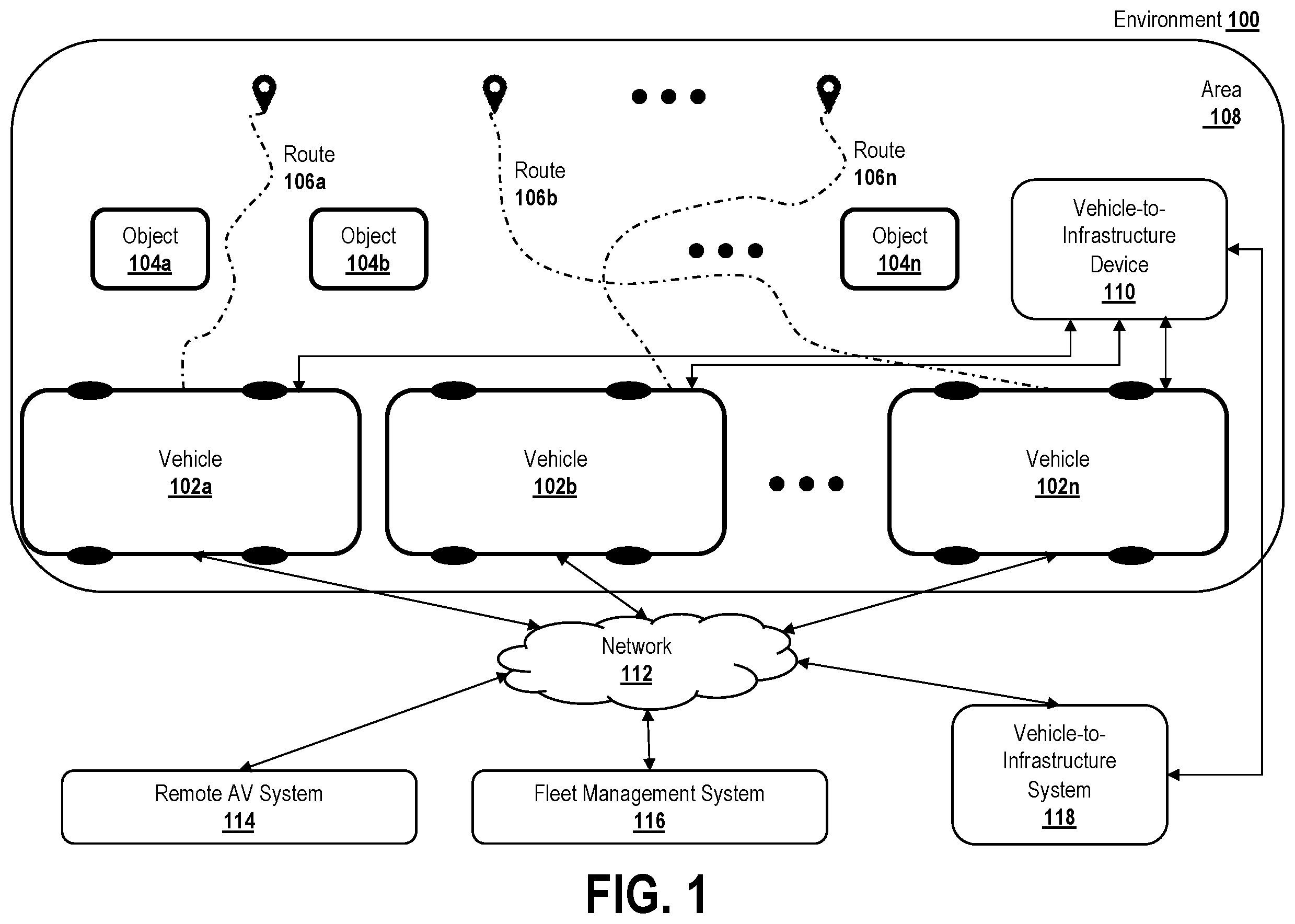 Patent US12347129 Figure 1 – Light-based object localization
