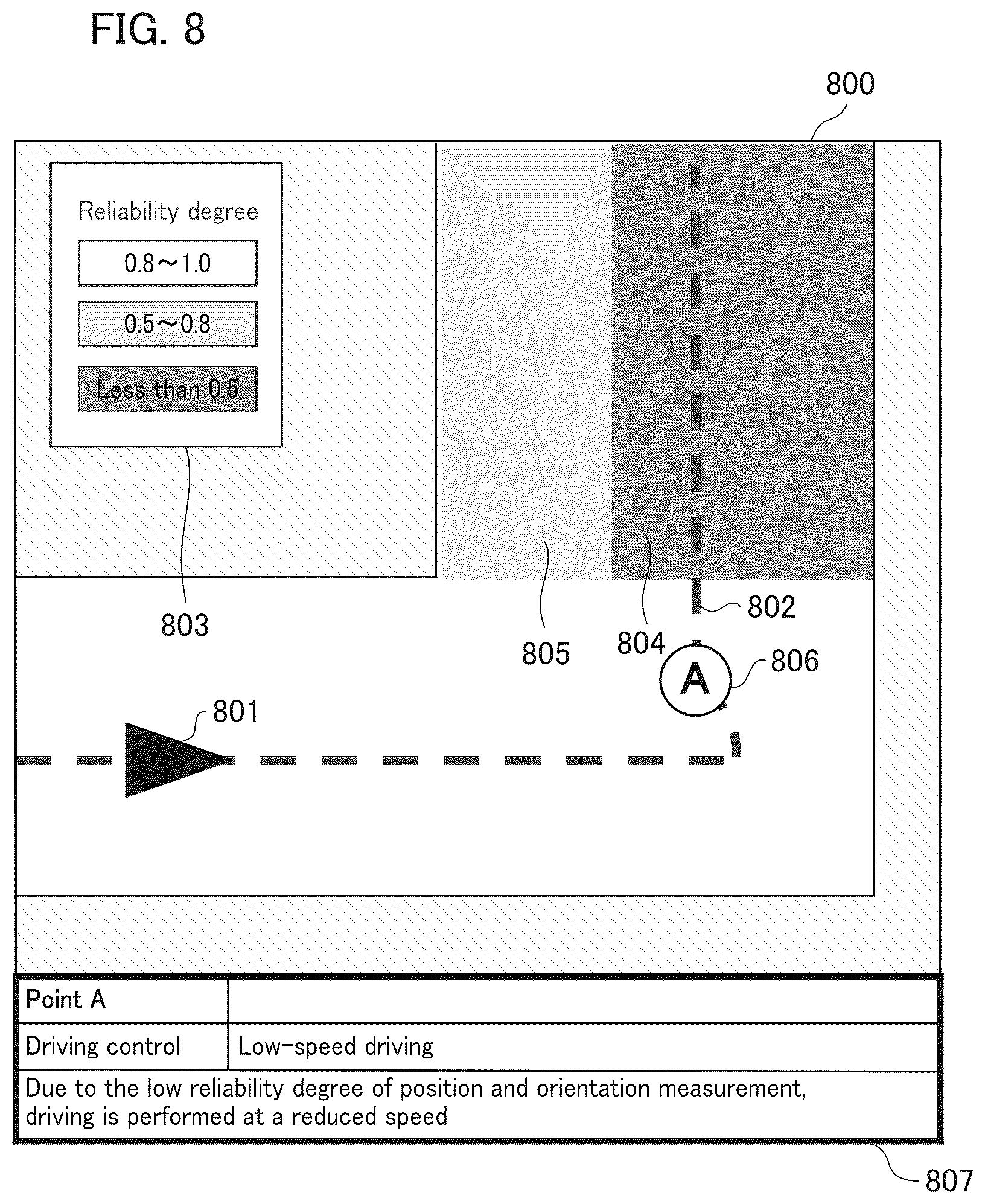 Patent US12347133 Figure 8 – Information processing apparatus, control method of information processing apparatus, and storage medium