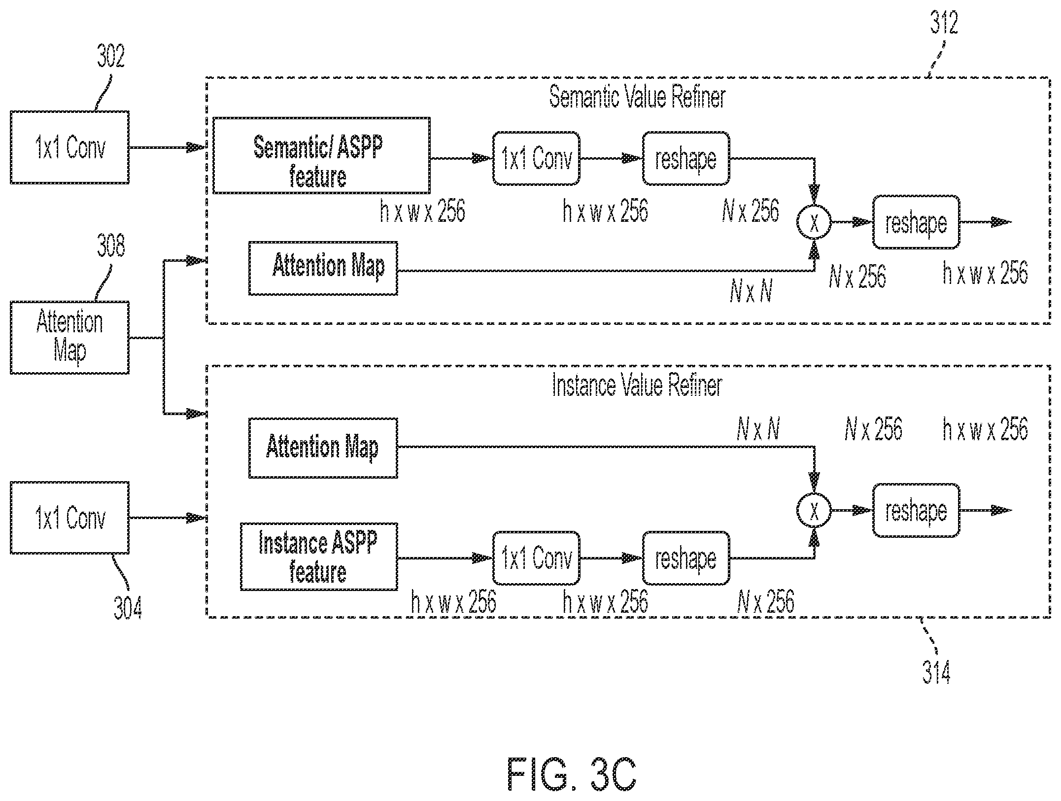Patent US12347161 Figure 6 – System and method for dual-value attention and instance boundary aware regression in computer vision system