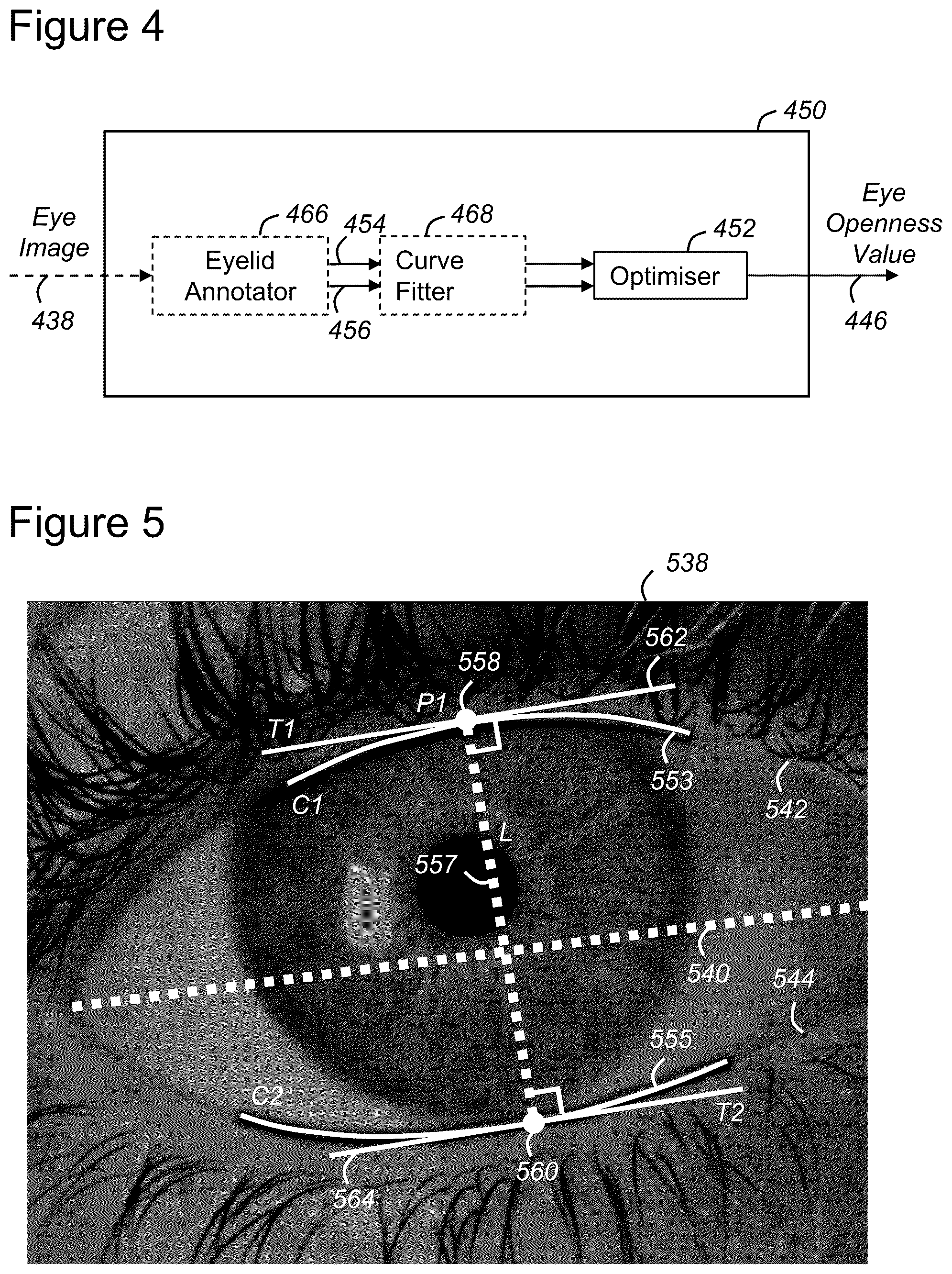 Patent US12347173 Figure 3 – Eye openness