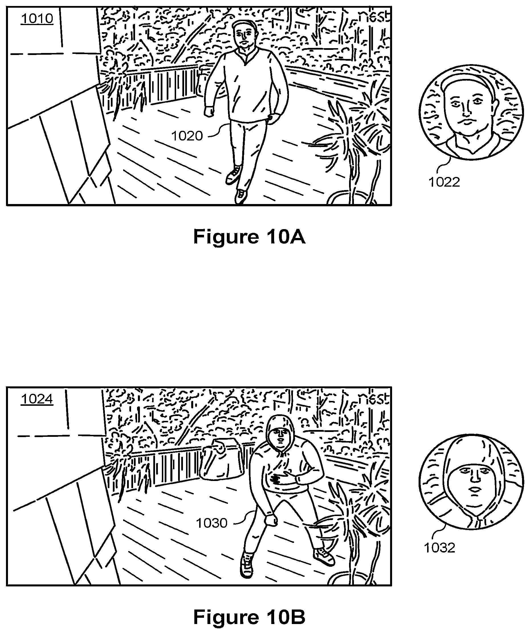 Patent US12347201 Figure 12 – Interacting with visitors of a connected home environment
