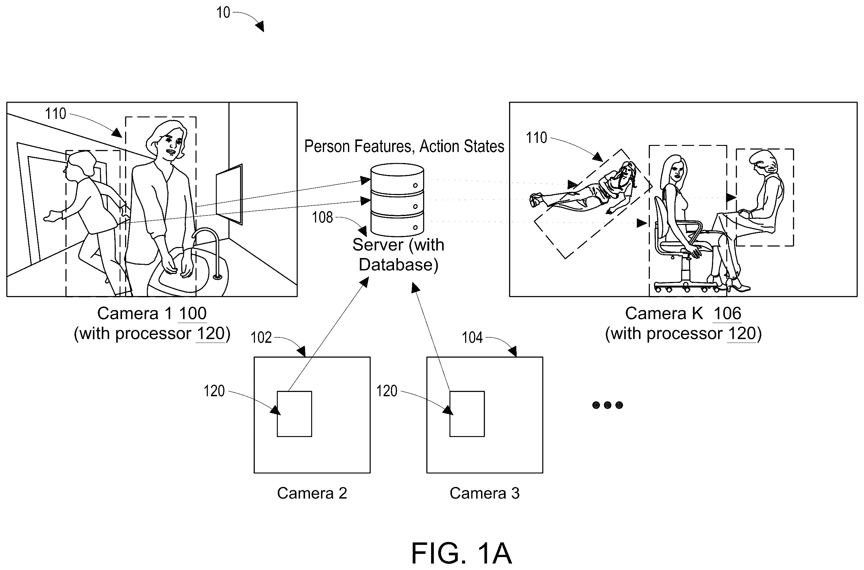 Patent US12347202 — System and method for monitoring clinical activities — Figure 1