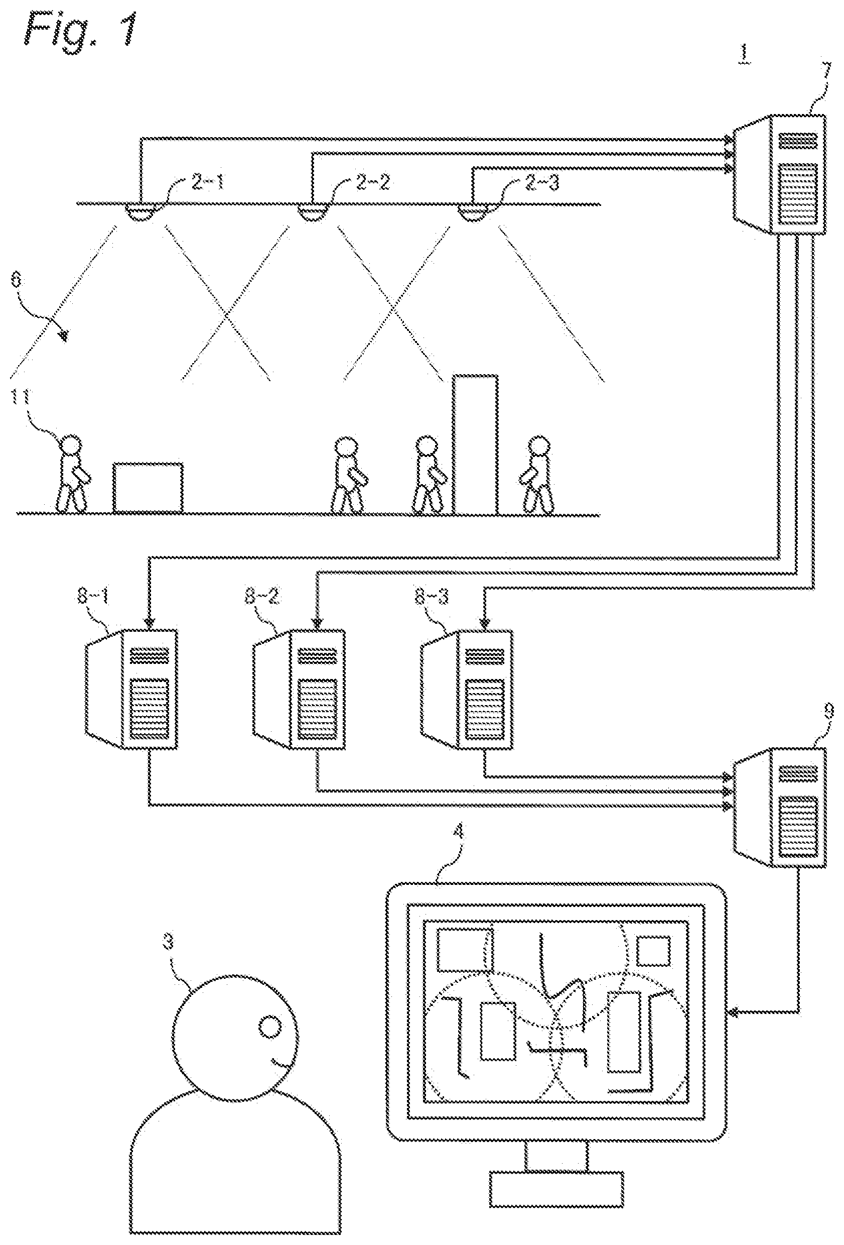 Patent US12347203 — Moving object detection system and information management apparatus — Figure 1
