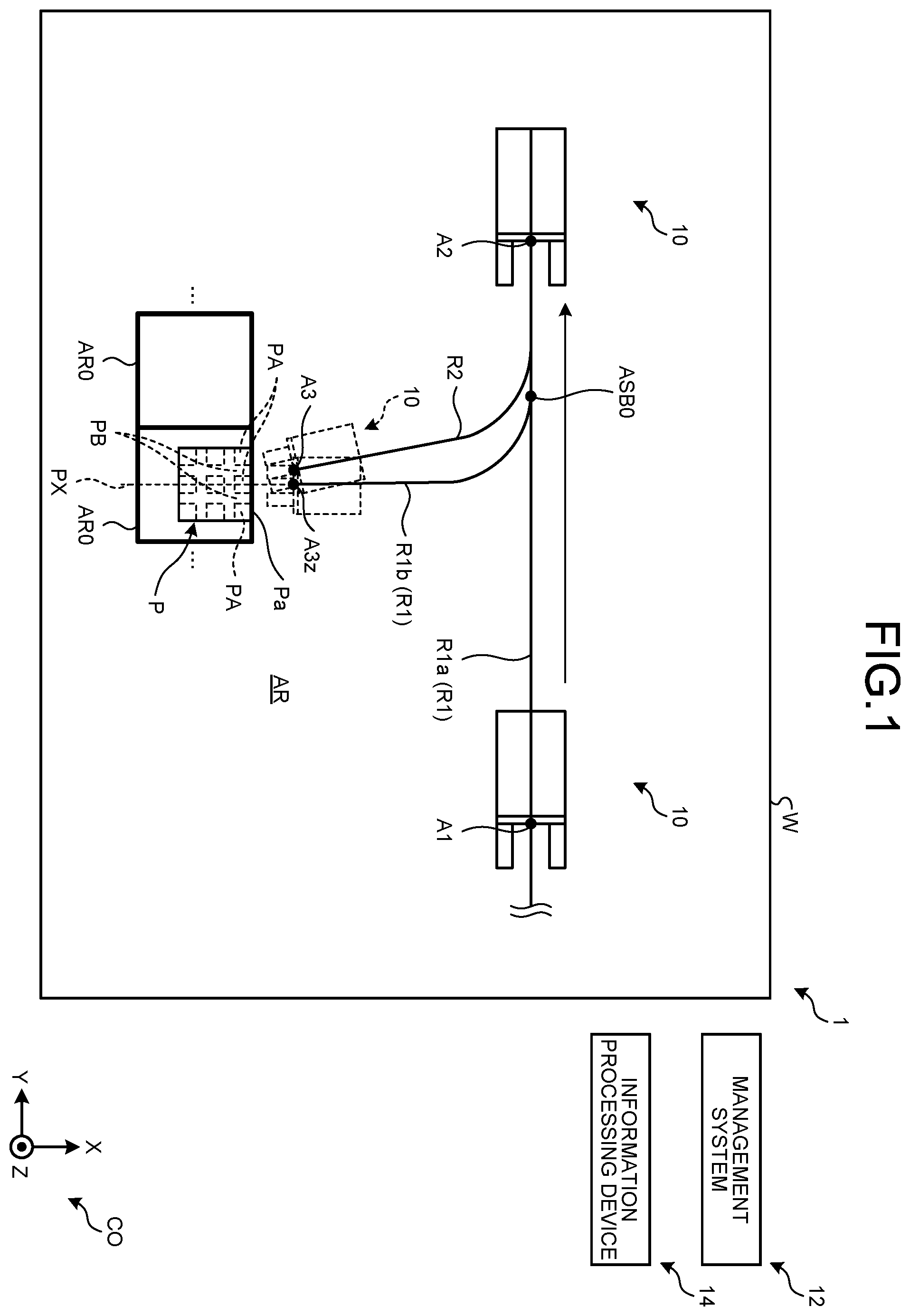 Patent US12347205 Figure 1 – Control method for mobile object, mobile object, and computer-readable storage medium