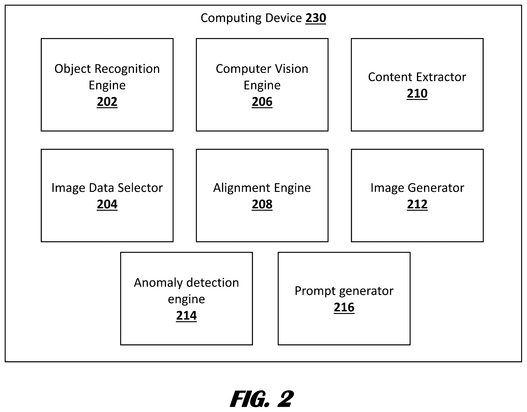 Patent US12347221 Figure 2 – Machine-learning models for image processing