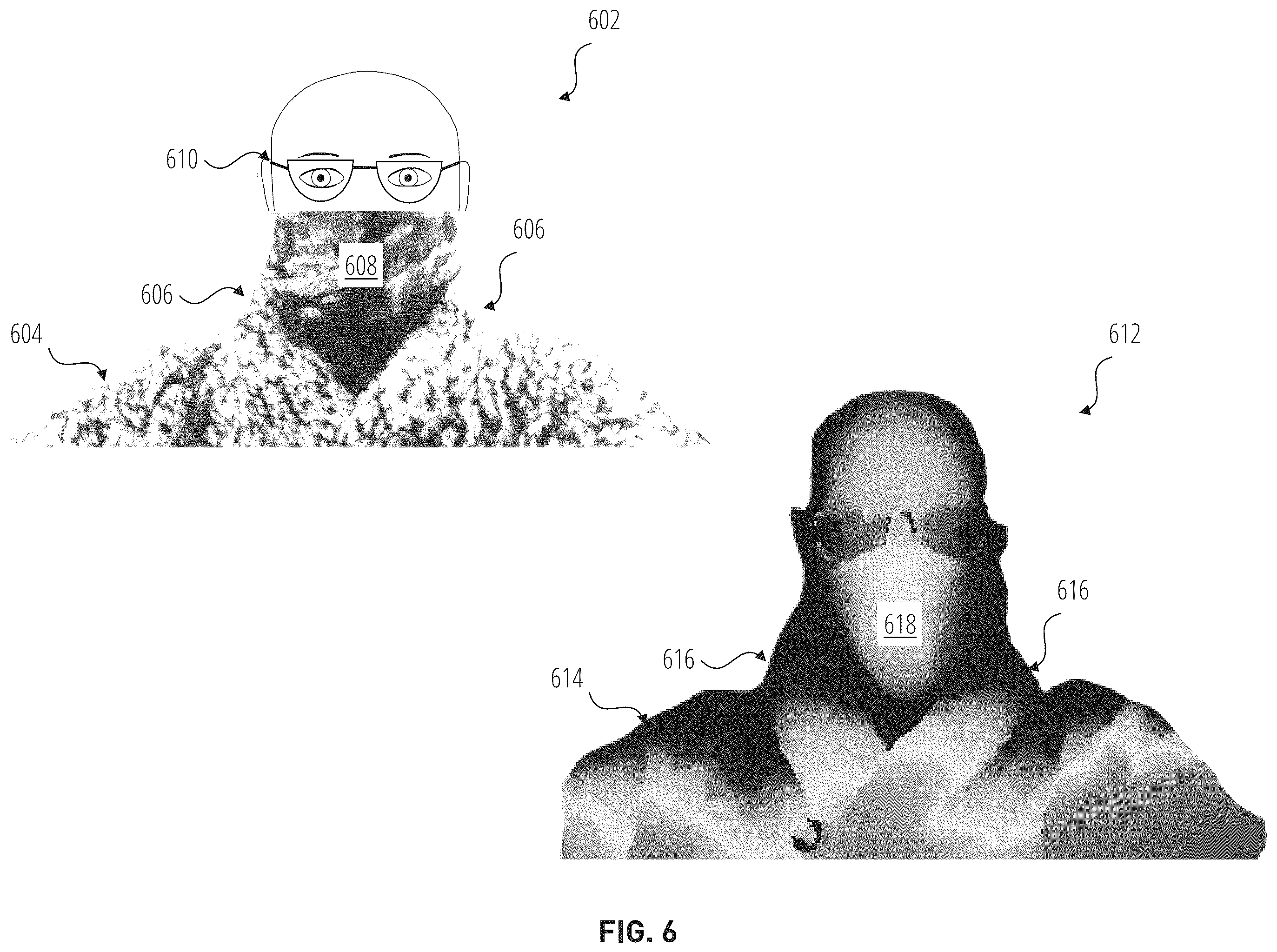 Patent US12347228 Figure 6 – Systems and methods for privacy-preserving facemask-compliance-level measurement